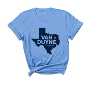 Beth Van Duyne 2024 Congressional Elections T-Shirt, Beth Van Duyne for Congress 2024 Texas November Elections Campaign Shirt