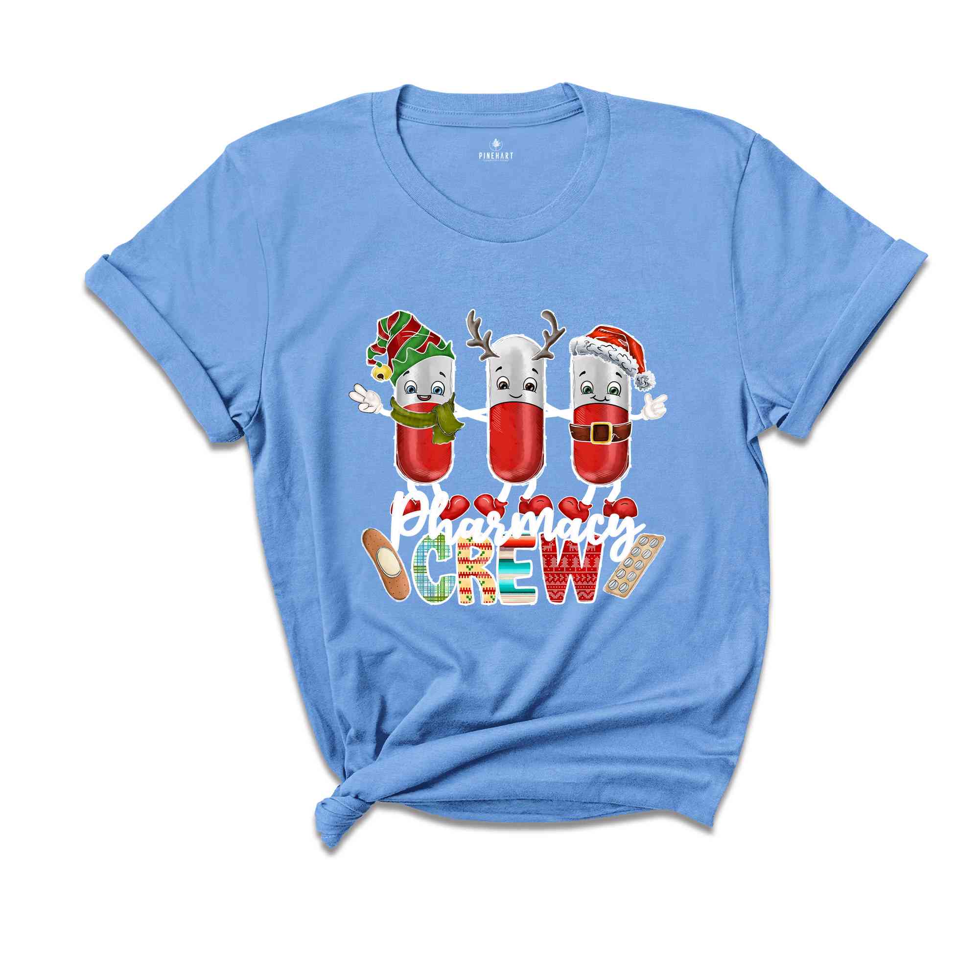 Pharmacy Christmas Tree Shirt, Christmas Pharmacy Squad, Pharmacy Tech Shirt, Pharmacist Gift, Pharmacy Christmas Tee