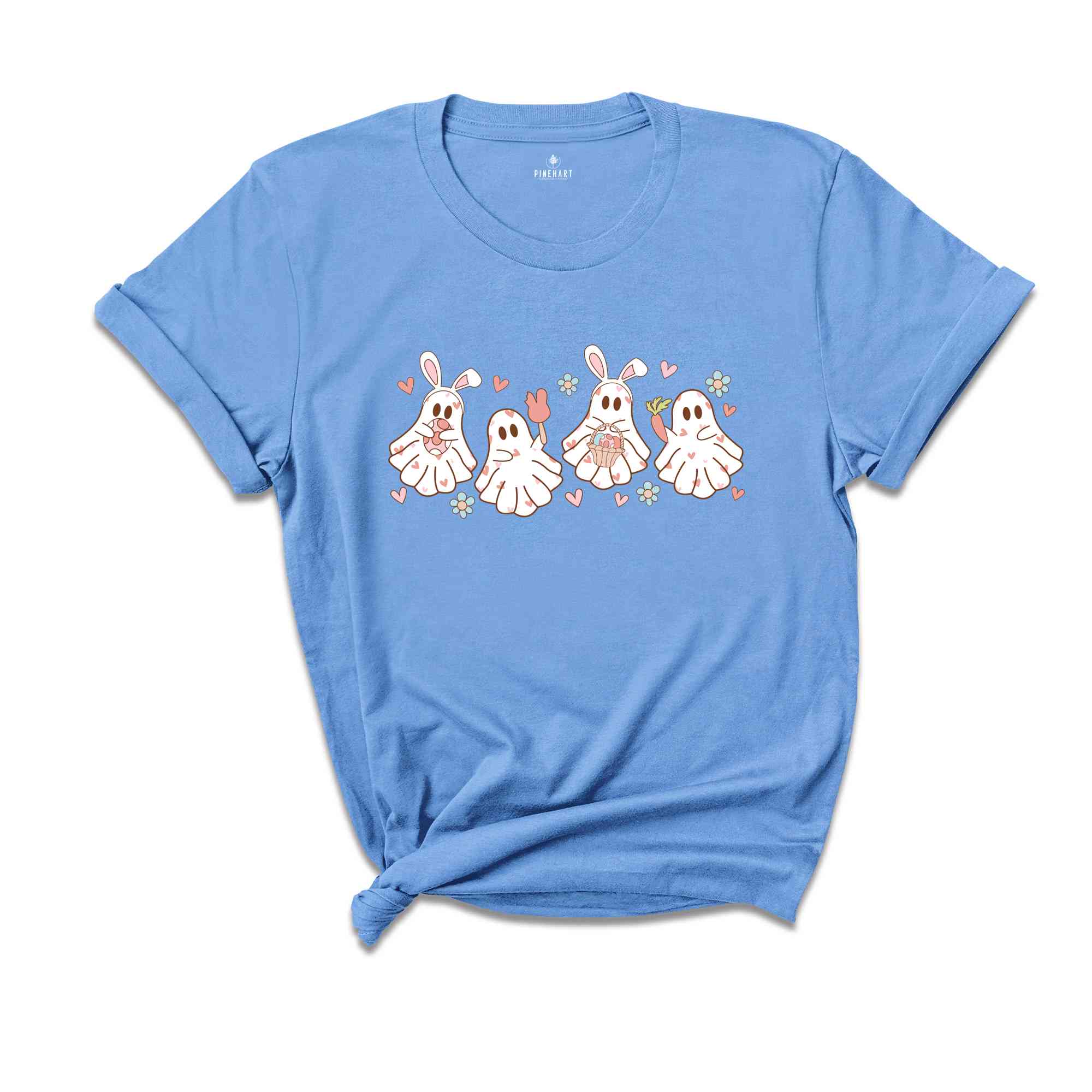 Cute Easter Ghost Shirt, Happy Easter Day, Ghost Shirt, Easter Family Shirt, Easter Bunny Shirt, Funny Easter Shirt, Rabbit Lover Shirt