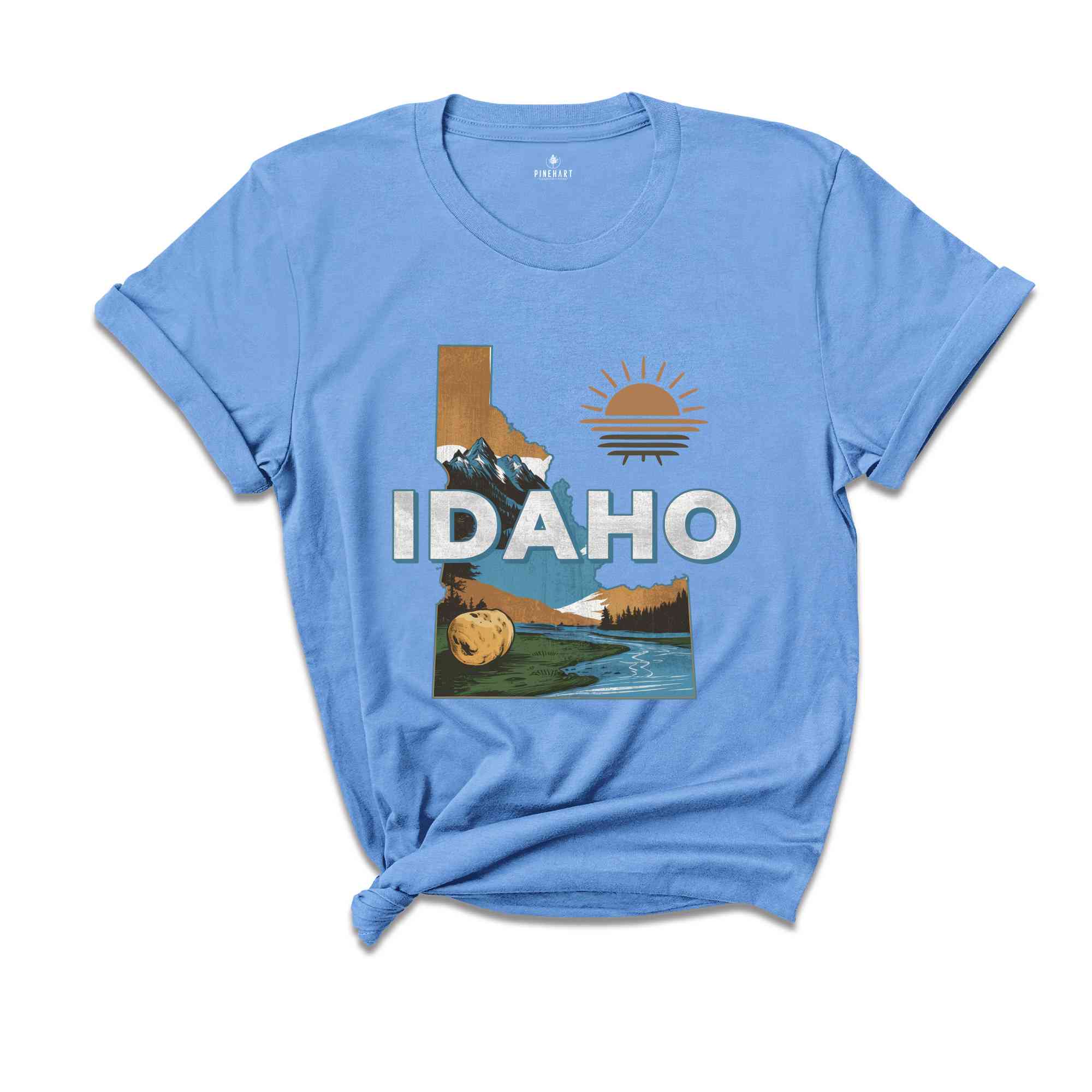 Retro State Of Idaho Shirt, State Of Idaho Shirt, State Shirt, Idaho Shirt, Idaho Lover Shirt, Family Trip Shirt, Travel Shirt