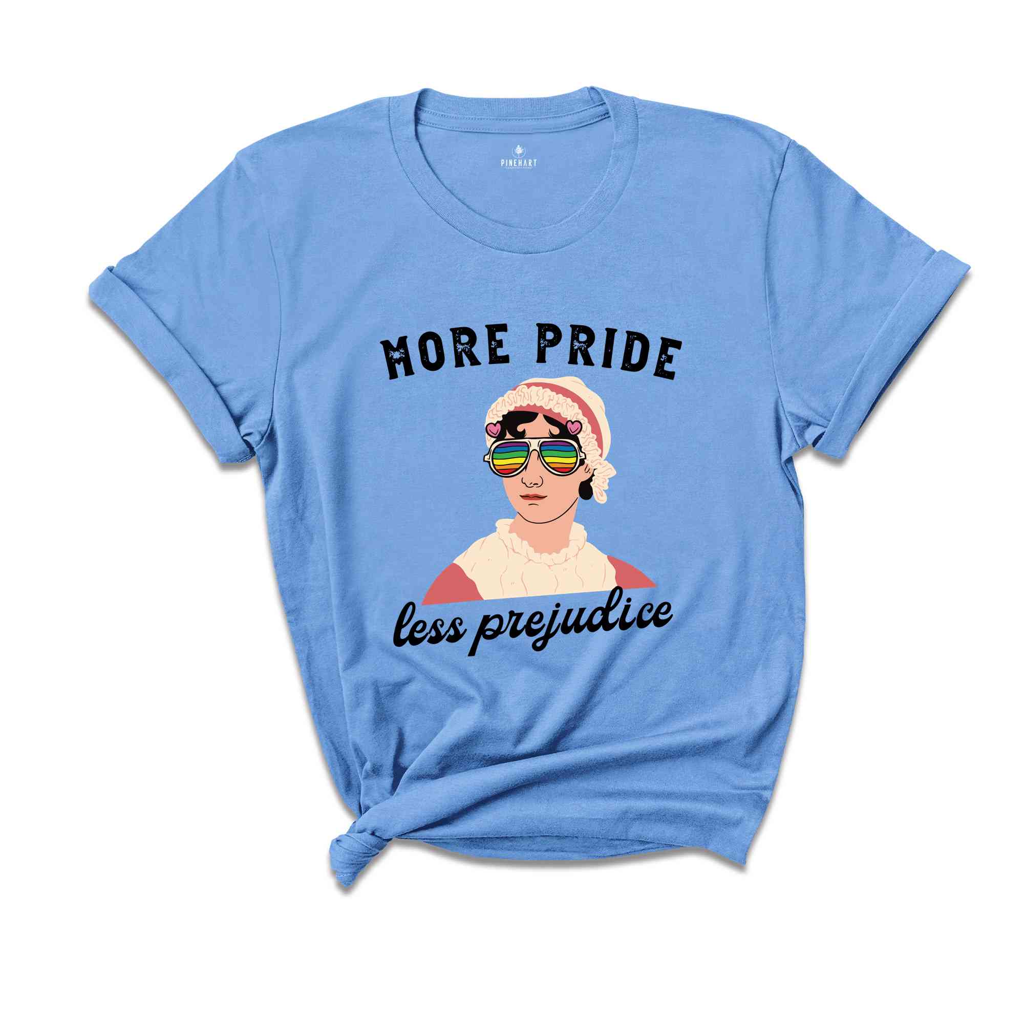 More Pride Less Prejudice Shirt, LGBTQ Tee, Groovy Pride Sweatshirt, Proud Ally T-Shirt, Pride Month Gift, Pride Ally Shirt