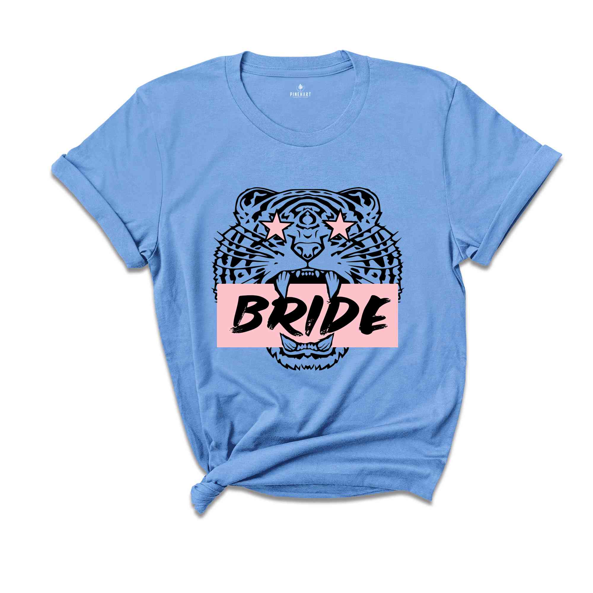 Retro Tiger Bride Exotic Bachelorette Shirt, Bachelorette Party Shirt, Animal Lover Shirt, Cute Bride Shirt, Bridesmaid Shirt, Bride Gift