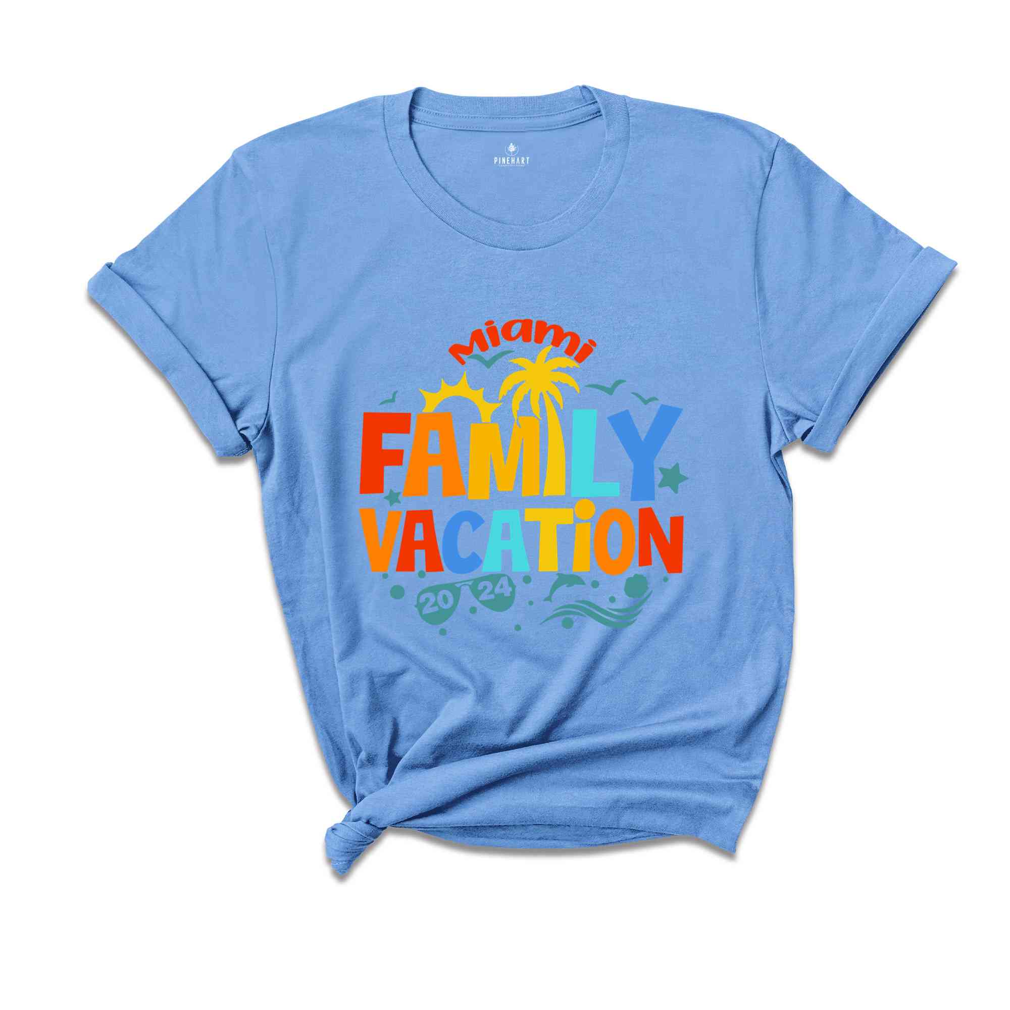 Personalized Family Vacation 2024 Shirt, Custom Vacation Shirts,2024 Family Vacation Tee, Family Trip Tee, Funny Vacation Shirts, Summer 202