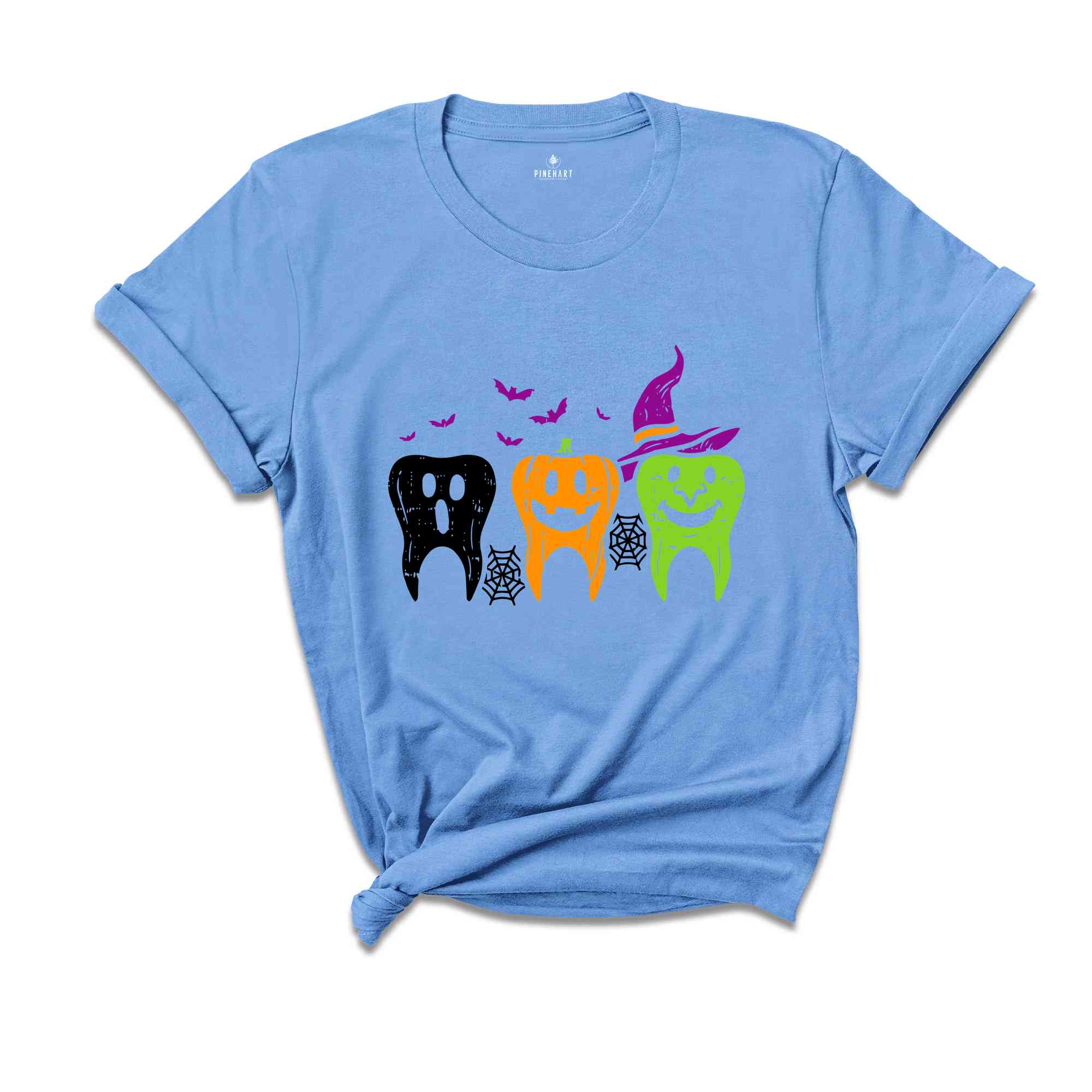 Dentist Halloween Shirt, Halloween Costume, Witch Tooth Shirt, Ghost Teeth Shirt, Pumpkin Ghost Shirt, Spooky Dental Shirt