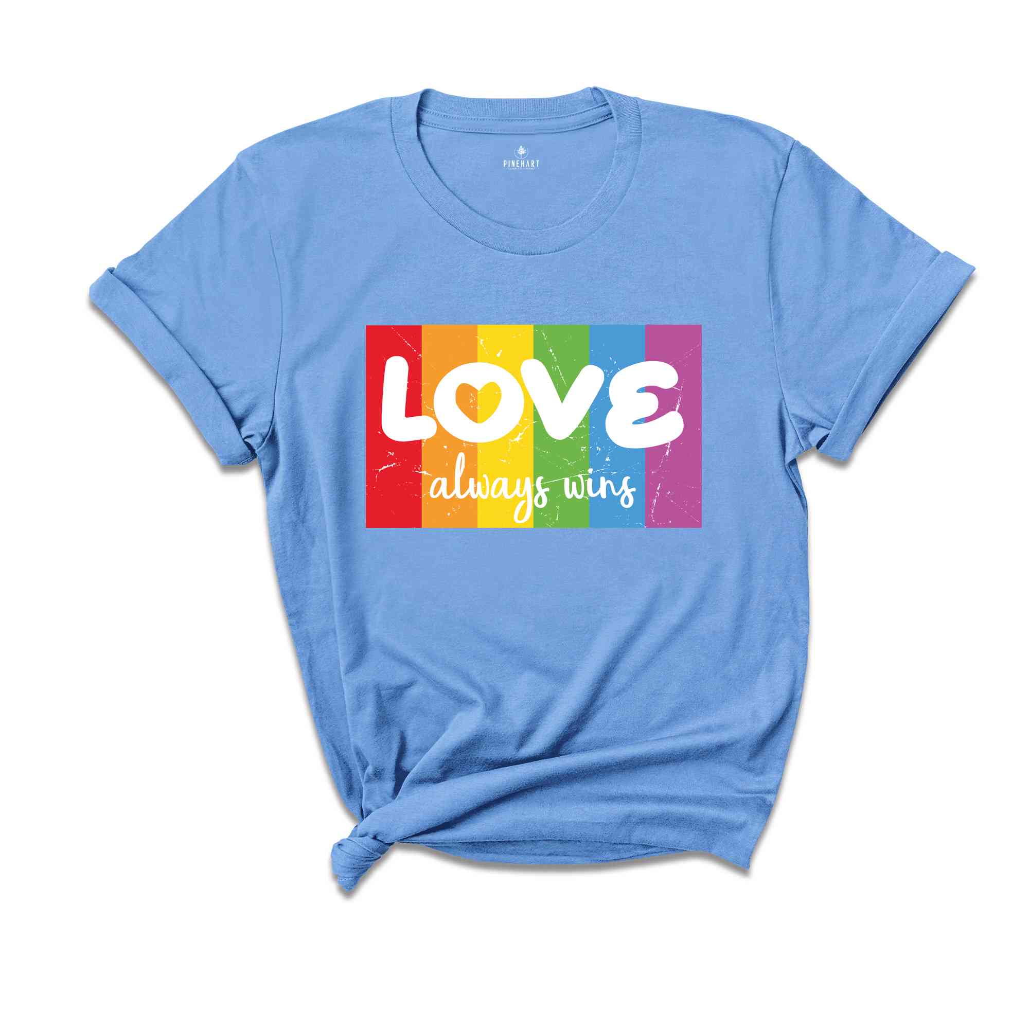 Love Always Wins Shirt, LGBTQ+ Shirt, Pride Month Shirt, Equality Shirt, Pride 2024 Shirt, Lgbt Flag Tshirt, Equal Rights Shirt