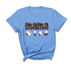 Halloween Mama Shirt, Spooky Mama Shirt, Custom Spooky Shirt, Spooky Mom Shirt, Halloween Shirt Gift, Spook Season Shirt