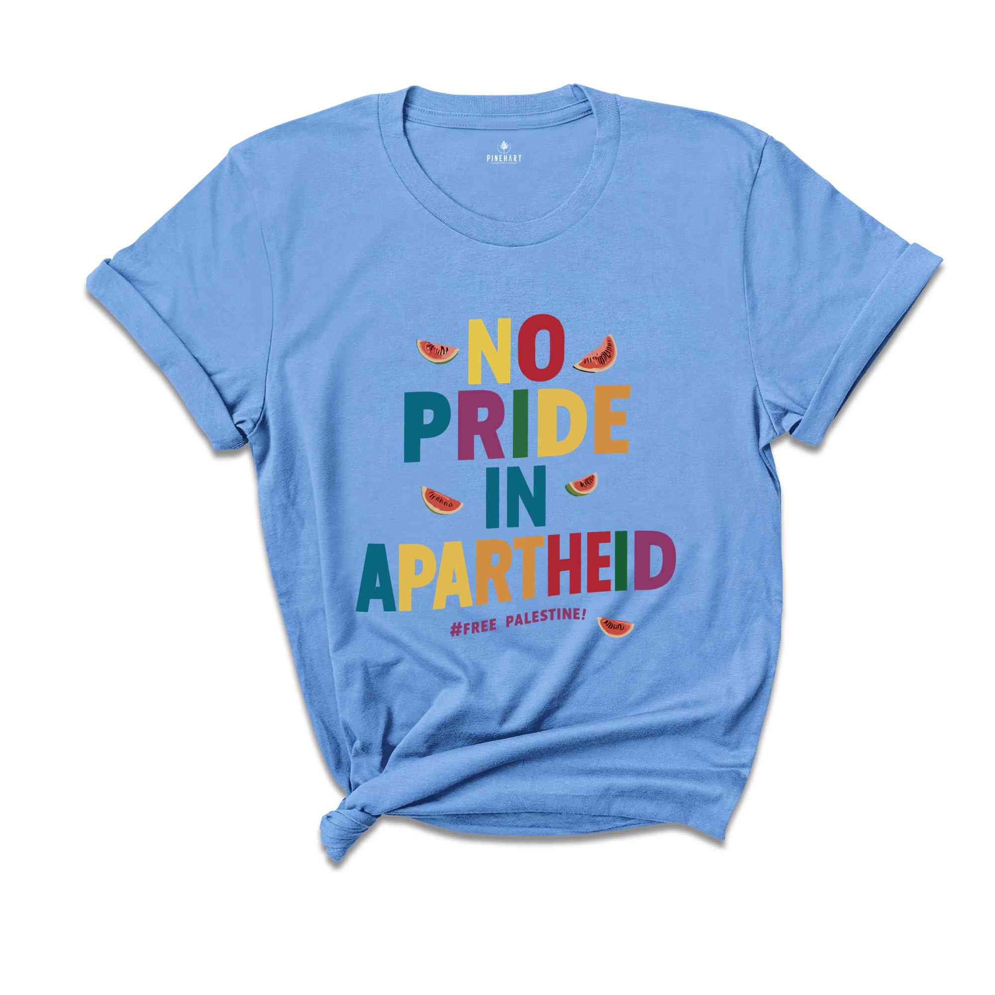 No Pride In Apartheid Shirt, Freedom Shirt, Protest Activist T-shirt, Apartheid Awareness Shirt, Equality Shirt, Watermelon T Shirt