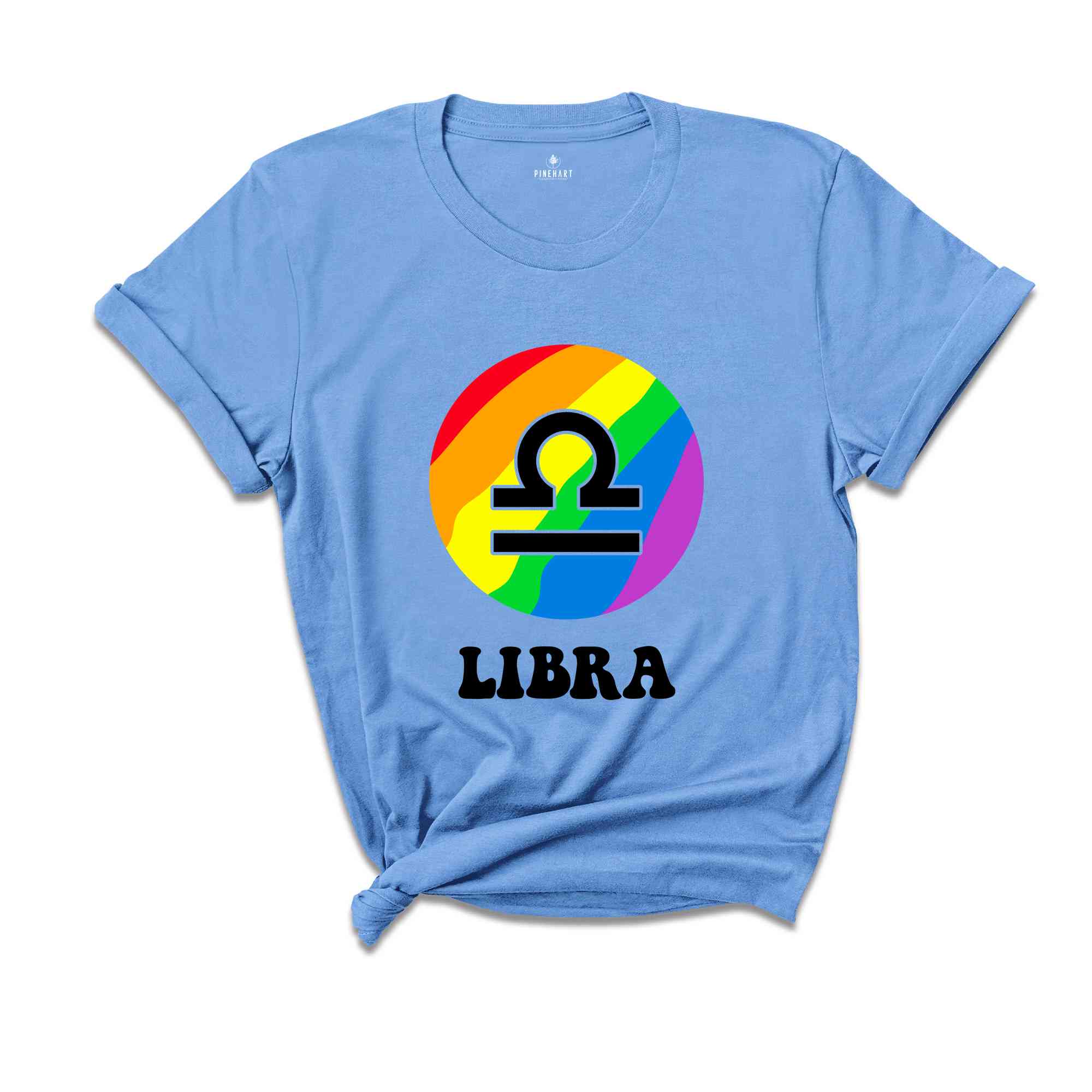 Libra LGBT Shirt, Zodiac Sign Shirt, Libra Birthday Shirt, LGBTQ Pride Shirt, Pride Month Shirt, Rainbow Shirt, Zodiac Tshirt