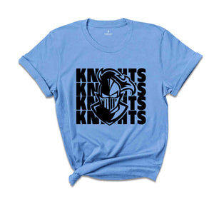 Knights Shirt, Football Team Shirt, Knight Mascot Shirt, Back to School Shirt, Teacher Shirt, Mascot Team Shirt