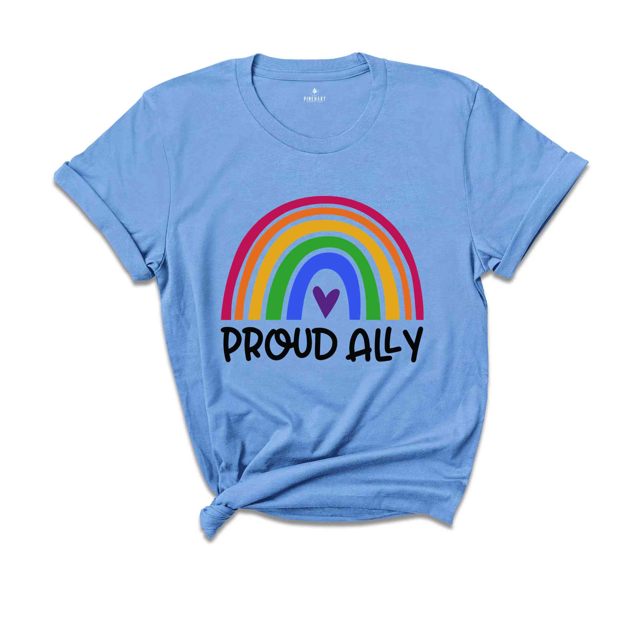 Proud Ally Shirt, Lgbt Support Tees, Pride Month Shirt, Bisexual Shirt, Equal Rights Shirt, Lgbtq Proud Ally, Trans Pride, Pansexual Tee