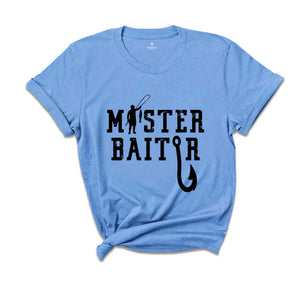 Master Baiter Shirt, Funny Fishing Shirt, Fishing Shirt, Adult Humor Shirt, Fishing Gifts, Funny Dad Shirt, Outdoor Shirt, Adventure Shirt