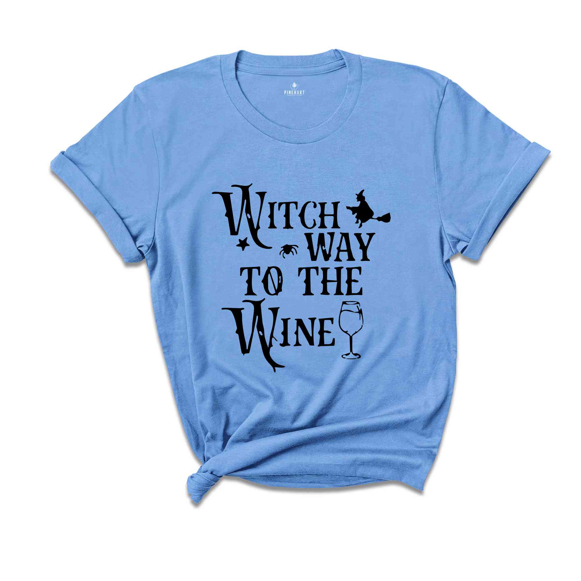 Witch Way To The Wine Shirt, Funny Halloween Shirts, Halloween Witch Shirt, Funny Wine Halloween Shirt, Halloween Sweatshirt, Wine Lover Tee