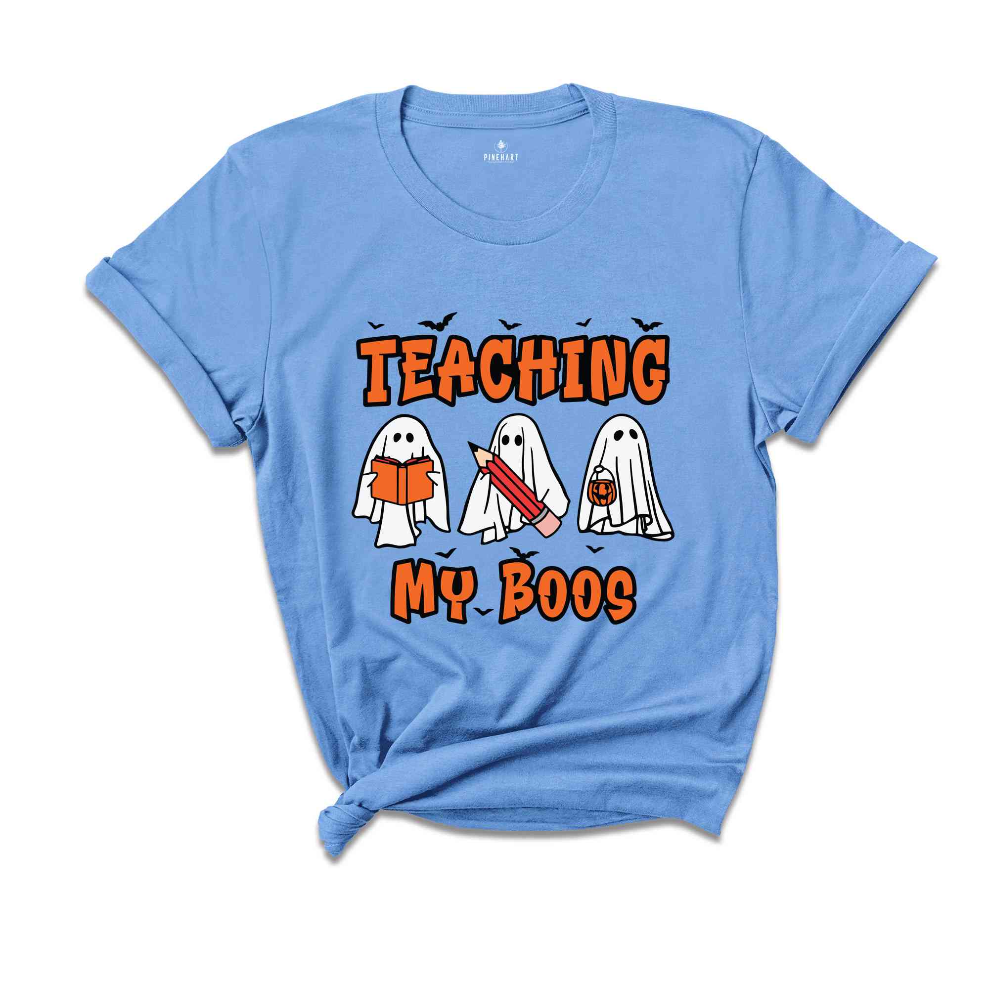 Teaching My Boos T-Shirt, Spooky Teacher Shirt, Teacher Halloween Shirt, Back To School Gifts, Ghost Teacher Tee