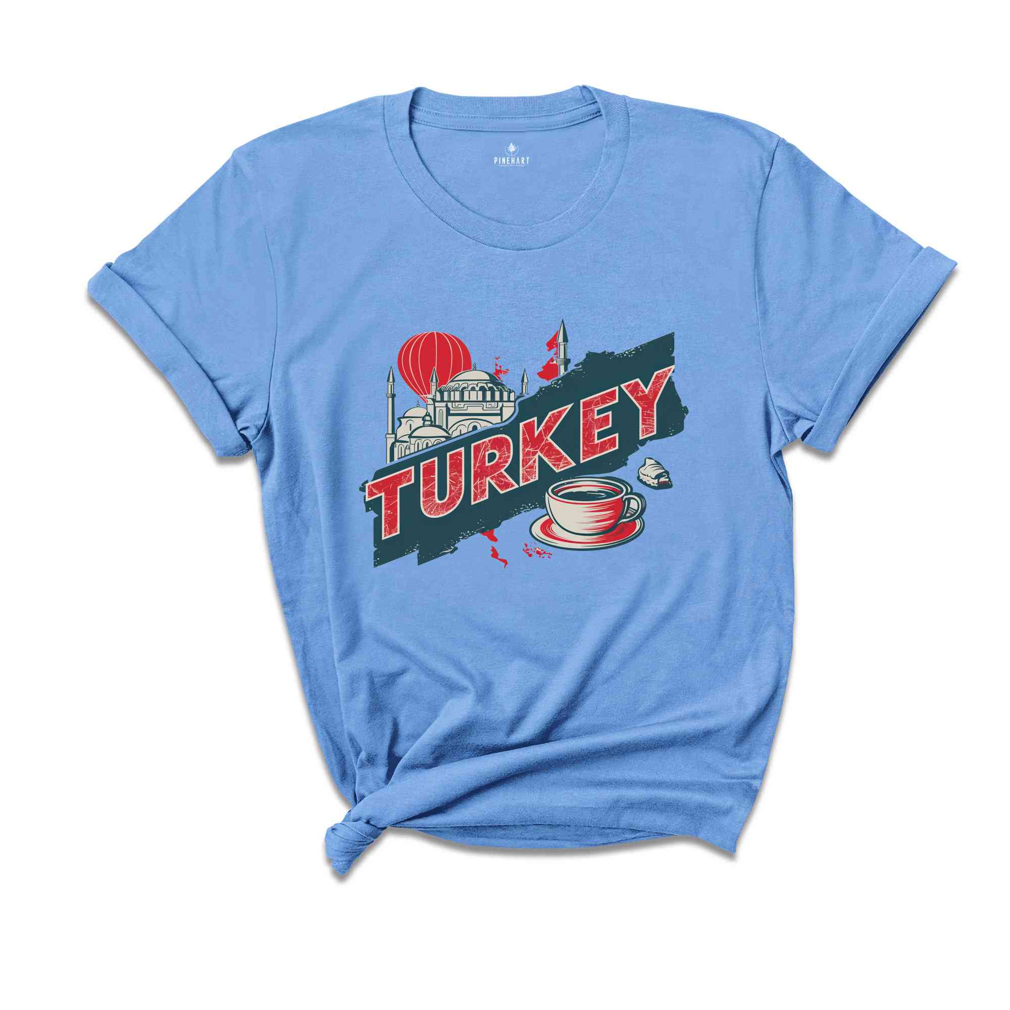 Retro Turkey Shirt, Turkey Travel Shirt, Country Travel Shirt, Shirt For Traveler, Travel Lover Gift, Travel Tee, Trip Shirt