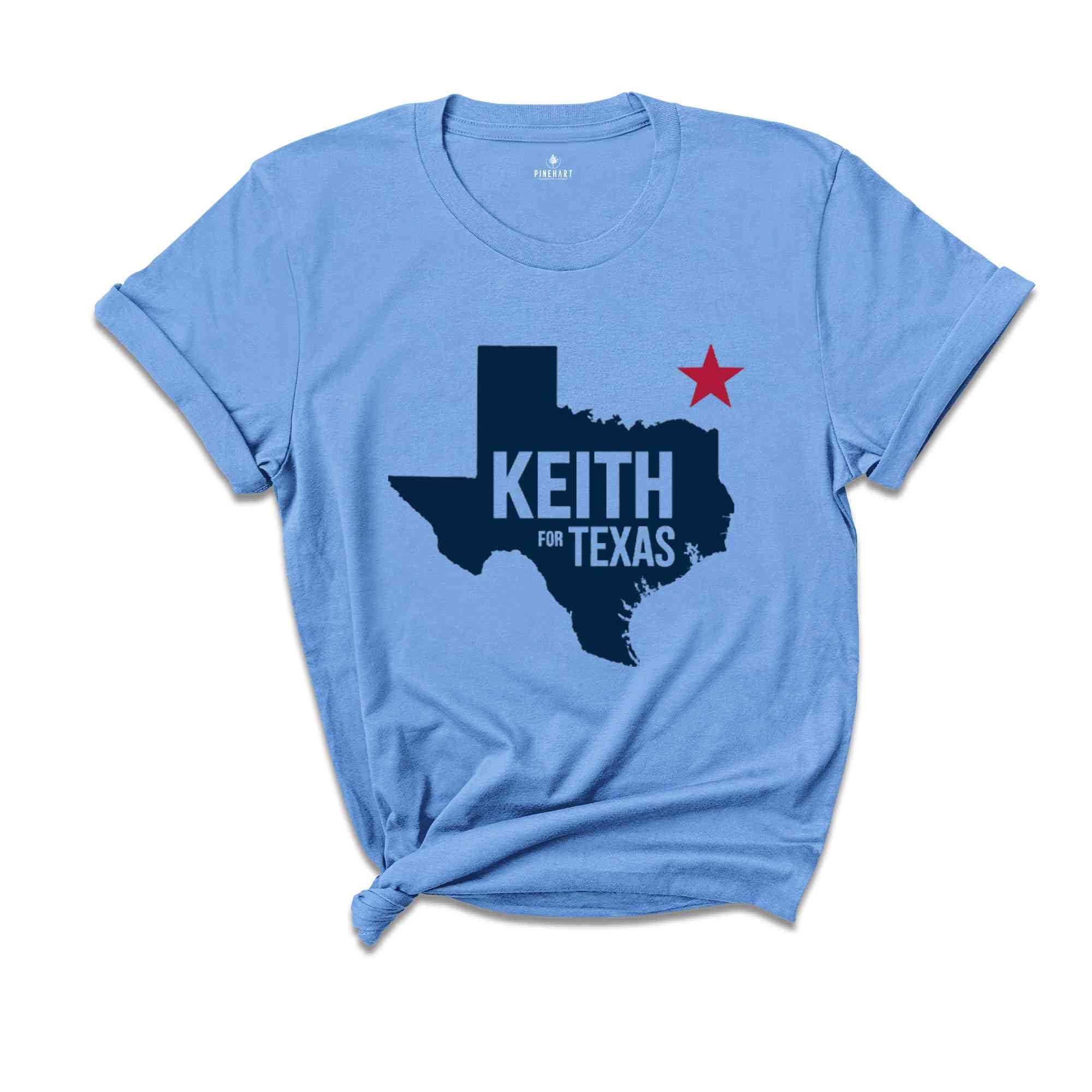 Representative Keith Self for Texas 2024 November Elections Campaign T-Shirt, Keith Self for Congress 2024 Elections Campaign Tee