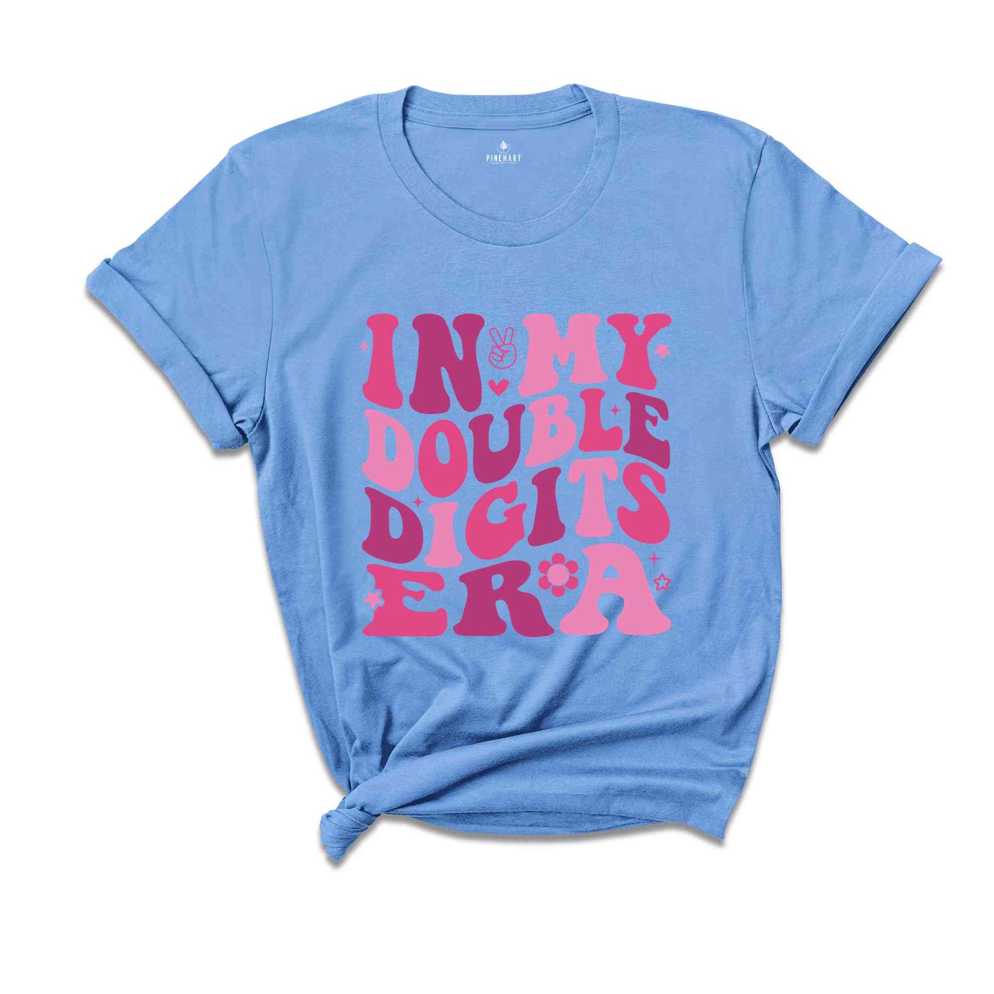 In My Double Digits Era Shirt, Birthday Girl Shirt, Cute Birthday Shirt, Kids Birthday Shirt, Ten Year Old Shirt, Birthday Party Shirt