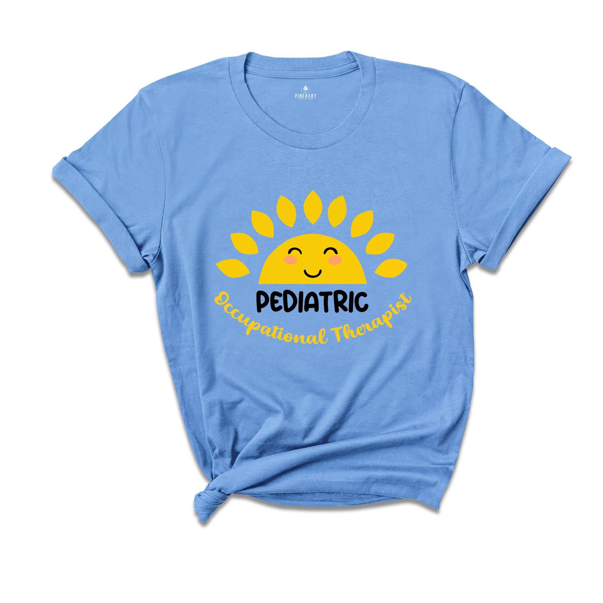 Sunshine Pediatric Occupational Therapist T-shirt, OT Gift, Occupational Therapy Shirt, Therapist Gift, Therapy Shirt