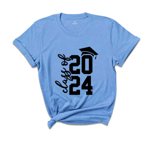 Class of 2024 Shirt, 2024 Graduation Shirt, Graduation Shirt, Graduation Party Shirt, Senior Shirt, Graduation Shirt for Woman,