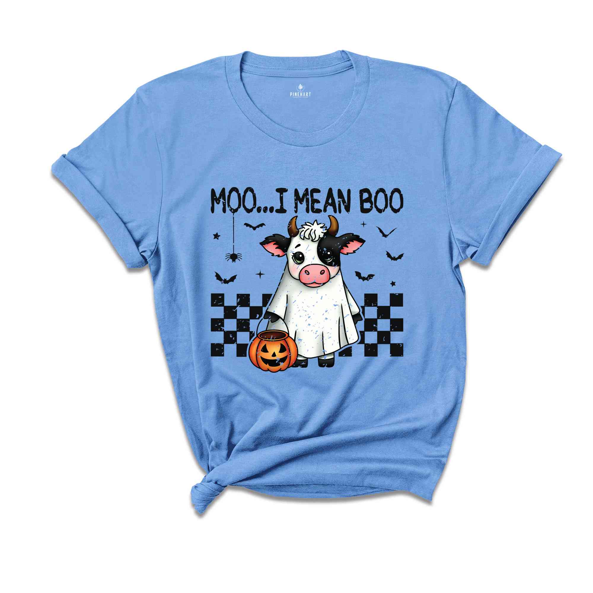 Moo I Mean Boo Shirt, Cute Halloween Shirt, Cow Halloween Shirt, Spooky Vibes Shirt, Cow Lover Shirt, Animal Lover Shirt, Halloween Gift