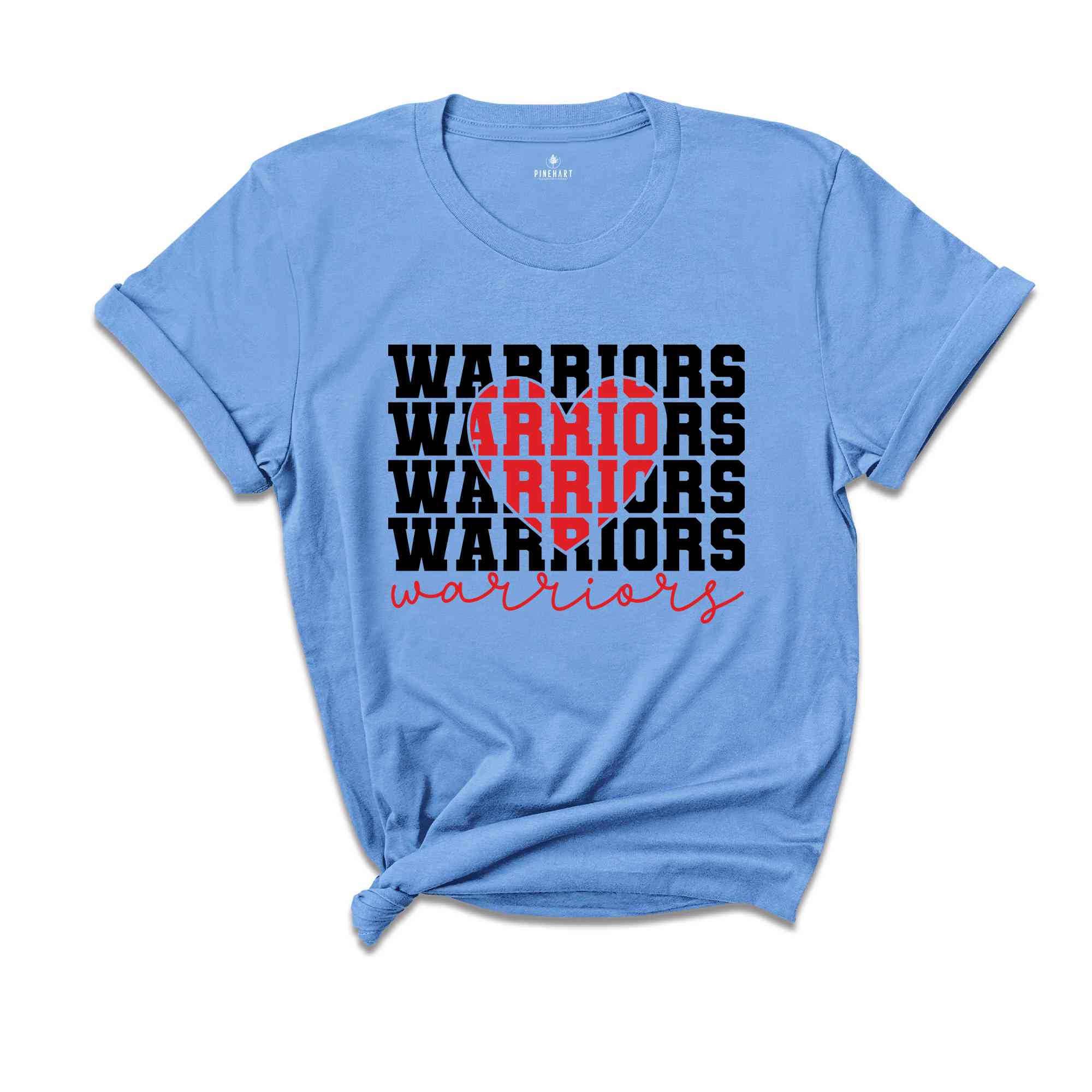 Team Mascot Shirt, Warriors Team Shirt, Warriors Football Shirt, Warriors Fan Shirt, Warriors School Shirt, Warriors School Spirit