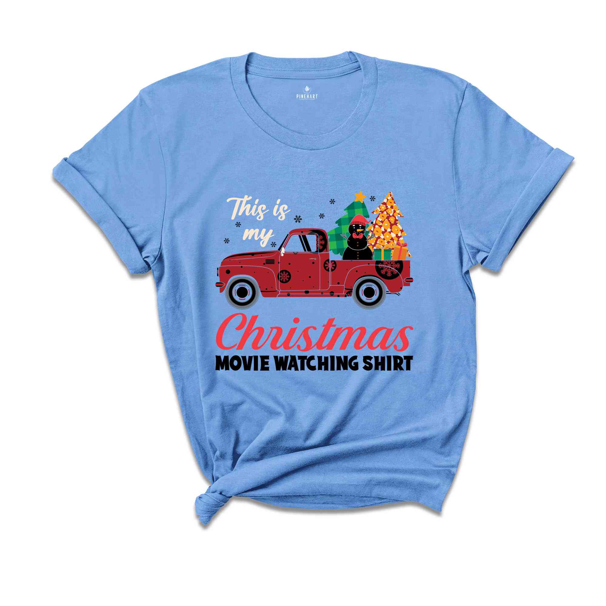 This Is My Christmas Movie Wathing Shirt, Cute Christmas Shirt, Movie Lover Gift, Holiday Movie Shirt, Movie Watching Shirt