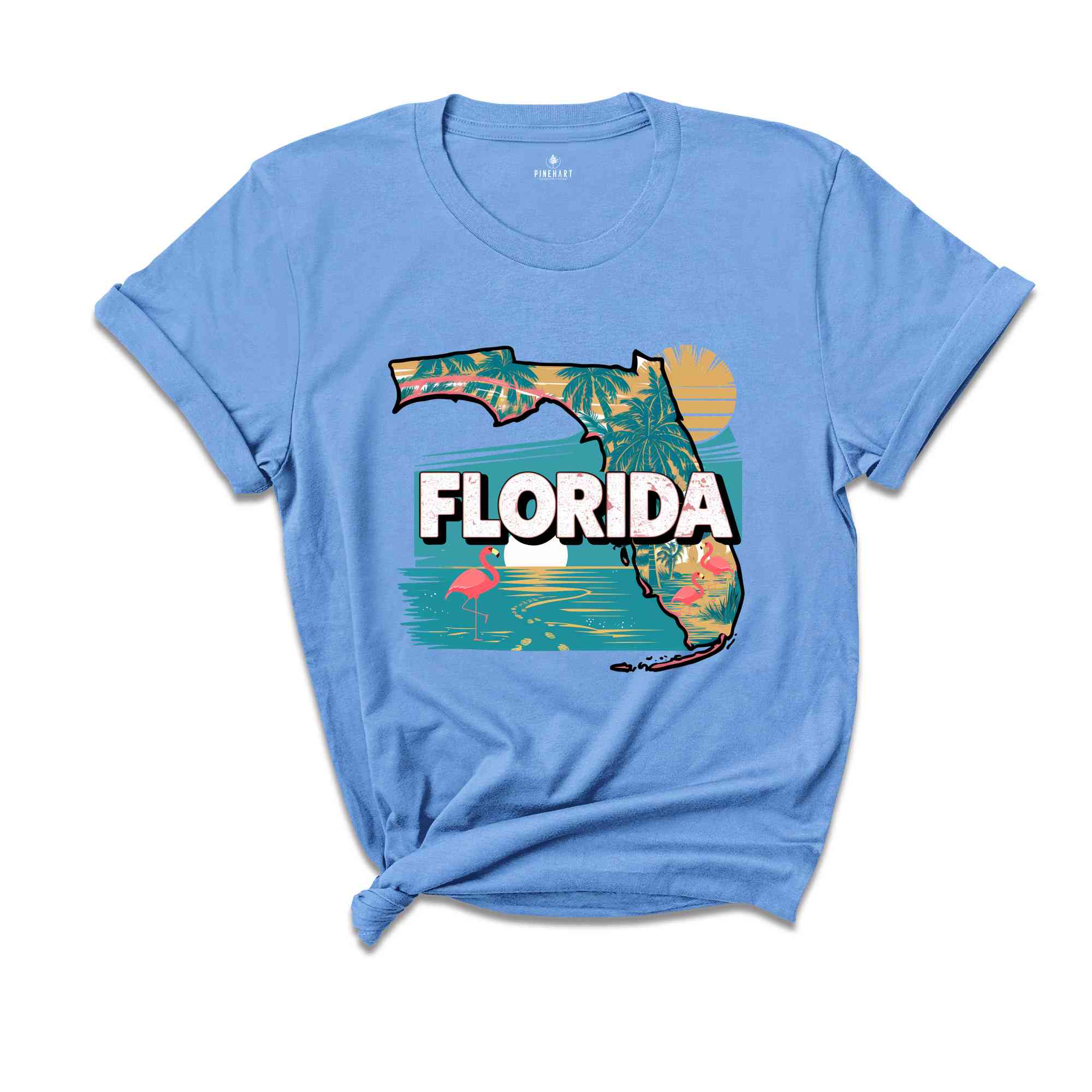 Retro State Of Florida Shirt, State Of Florida Shirt, State Shirt, Florida Shirt, Florida Lover Shirt, Family Trip Shirt, Travel Shirt