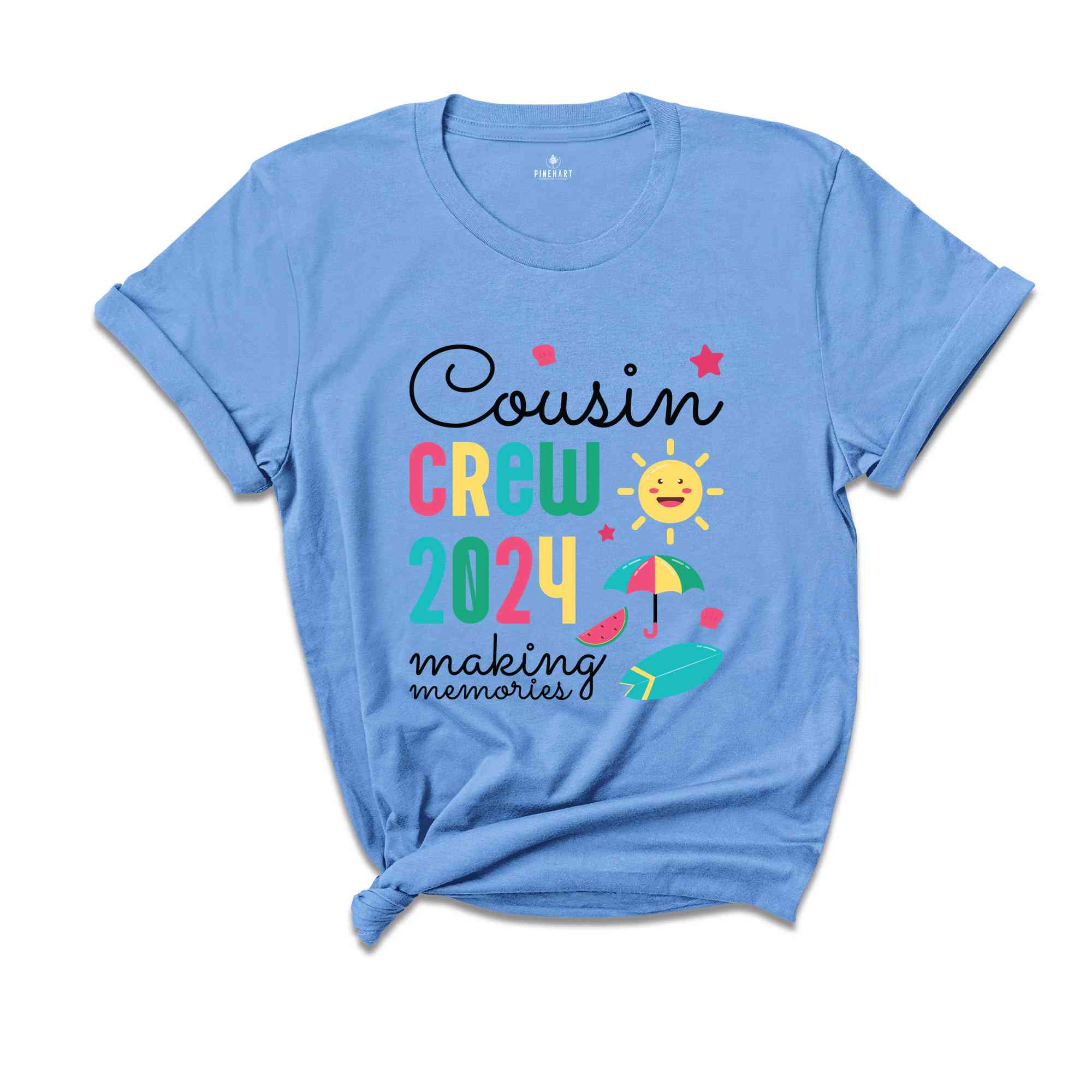 Cousin Crew 2024 Making Memories Shirt, Summer Vacation Beach Shirt, Family Matching Shirt, 2024 Cousin Crew Shirt, Family Vacation Shirt