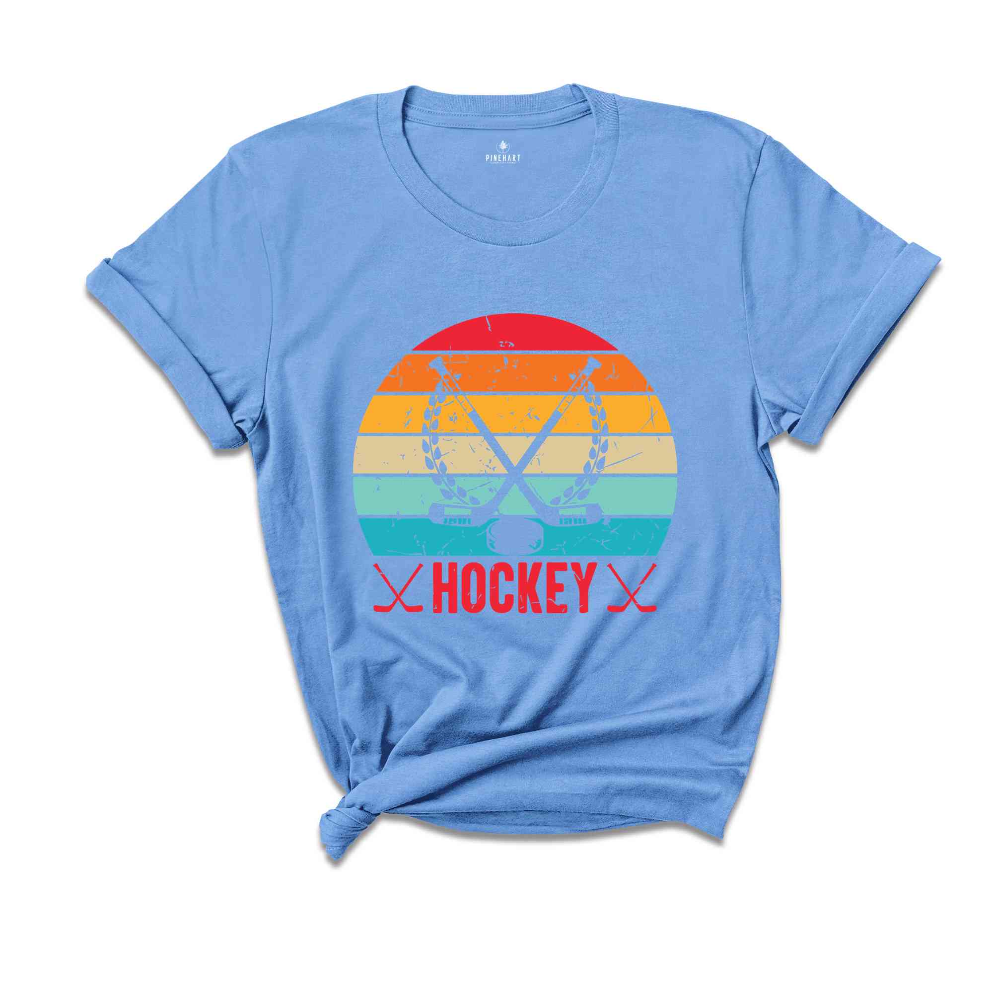 Hockey Team T-Shirt, Minimalist Hockey Player Shirt, Aesthetic Coach Shirt, Match Day Tee, Gift For Hockey Lover