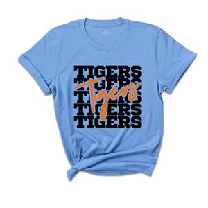 Tigers Shirt, Go Tigers, Game Day Shirt, Team Spirit Tee, Baseball Mom Sunday Football, Cute Football Shirt, Tiger Spirit Shirt, Tiger Mom