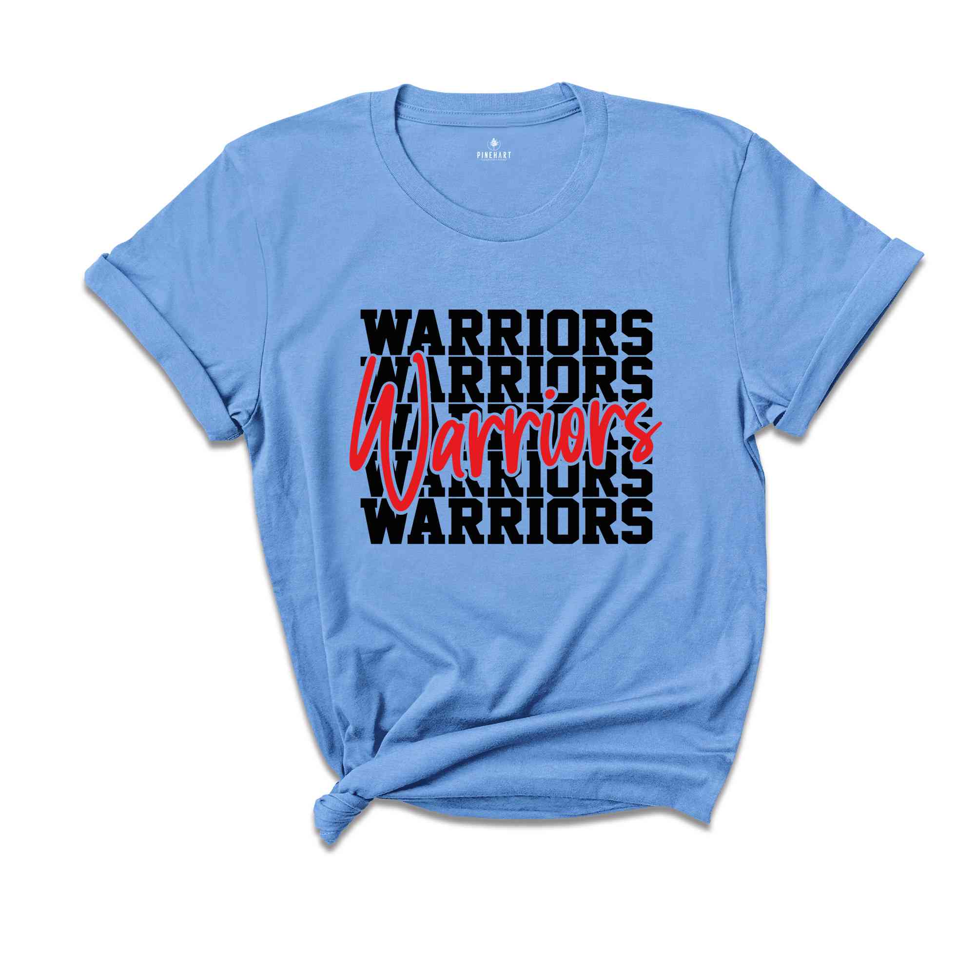 Team Mascot Shirt, Warriors Team Shirt, Warriors Football Shirt, Warriors Fan Shirt, Warriors School Shirt, Warriors School Spirit