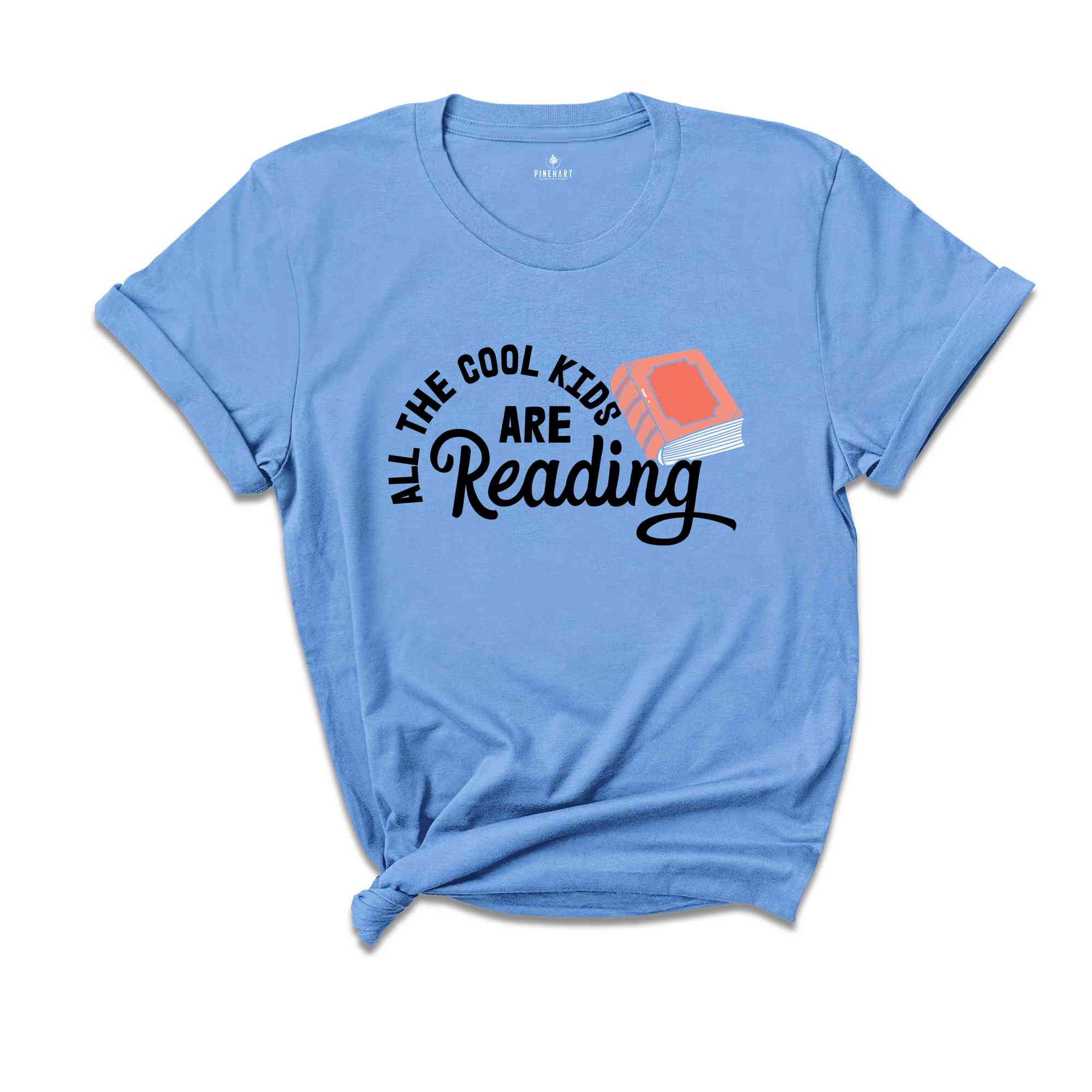 All The Cool Kids Are Reading Shirt, Book Lover Kid Shirt, Reading Habit T-Shirt, Reading Gift For Kids