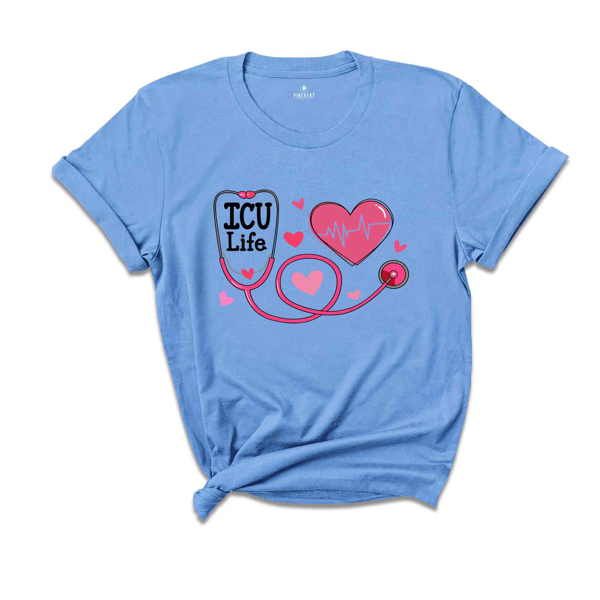 ICU Valentine Nurse Shirt, ICU Valentines Day Tshirt, ICU Nurse Shirt, Matching Couple Shirt, Valentines Day Gift