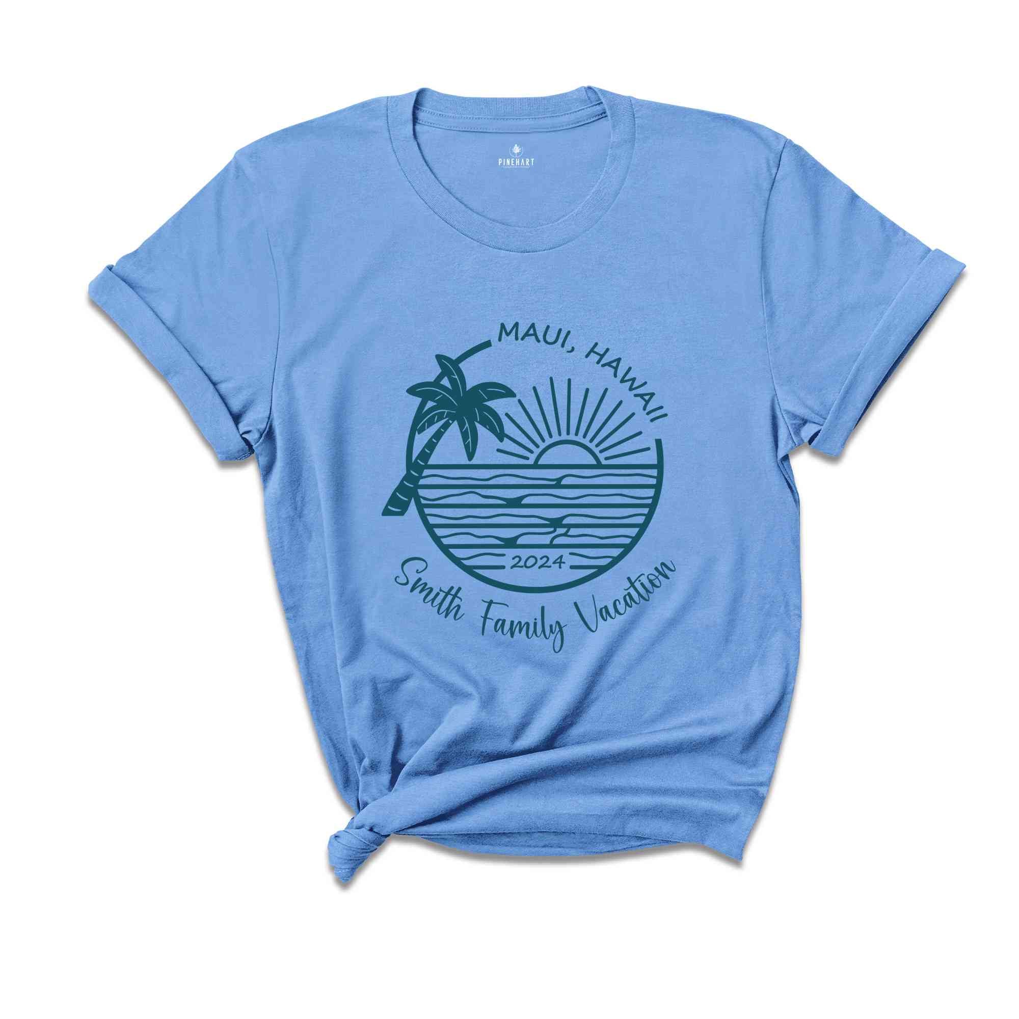 Custom Beach Vacation Shirts, Custom Family Trip T-Shirt, Matching Summer Vacation Shirts, Family Cruise Gifts