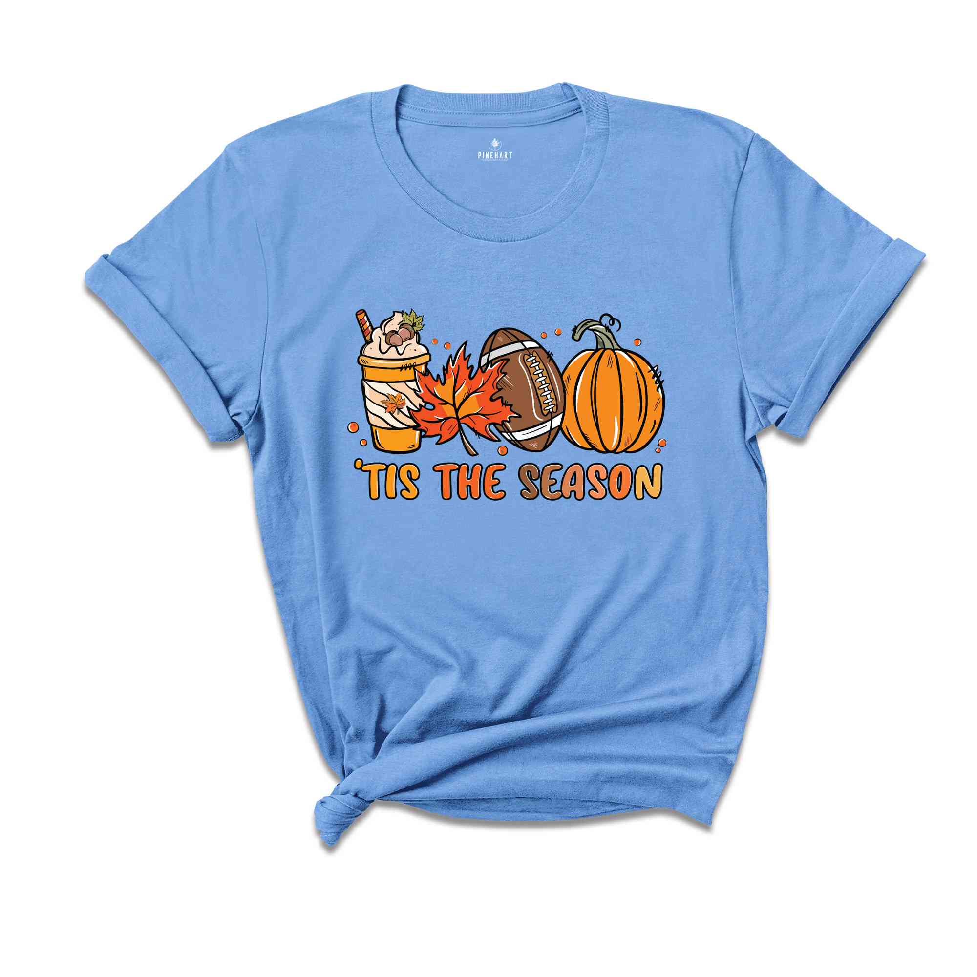 Tis The Season Shirt, Fall Coffee Shirt, Hot Coffee Shirt, Coffee Lovers Shirt, Fall Shirt, Pumpkin Latte Drink Shirt, Thanksgiving Shirt