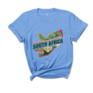 Retro South Africa Shirt, South Africa Travel Shirt, Country Travel Shirt, Shirt For Traveler, Travel Lover Gift, Travel Tee, Trip Shirt