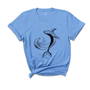 Whale Shirt, Whale Gift, Save The Whales, Humpback Whale, Ocean Shirt, Ship Shirt, Whale Sweatshirt, Nature Lover Shirt, Whale Lover Tee