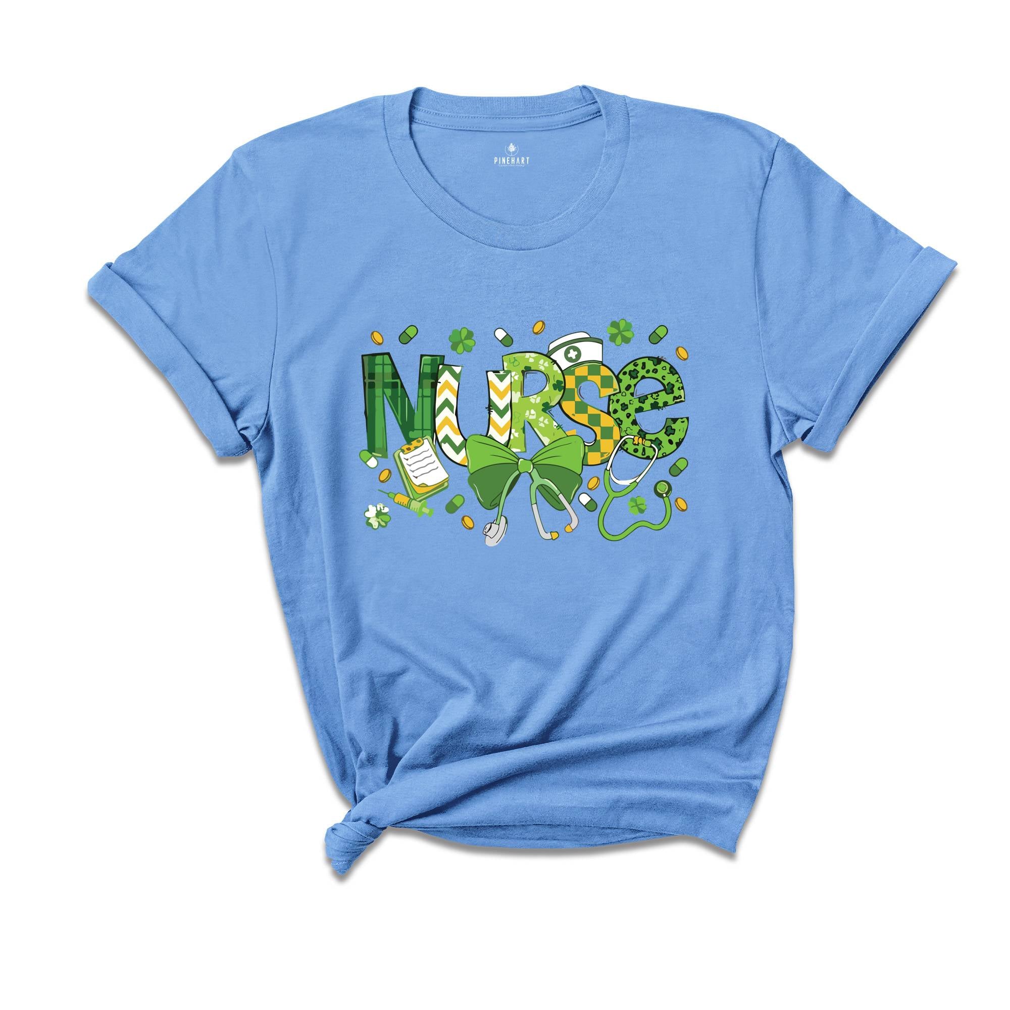 Nurse Shirt, Nurse St Patricks Day Shirt, Nurse Coquette Shirt, St Patricks Day Shirt, St Pattys Day Shirt, St Patrick Day Tee, Nurse Gift