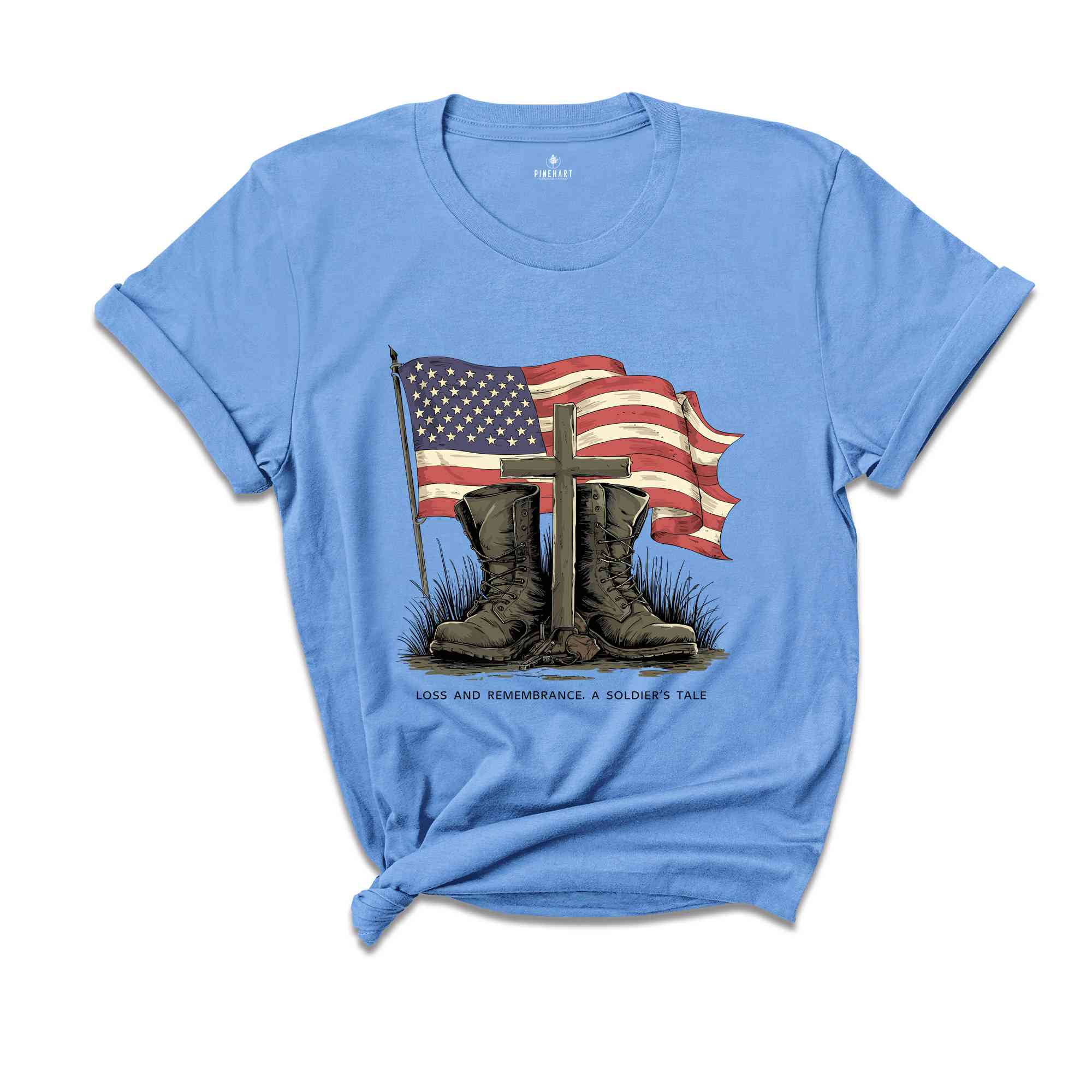 Memorial Day Shirt, American Flag Shirt, Independence Day Shirt, Patriotic Outfit, Christian Shirts, Soldier Shirt, USA Boots Tees