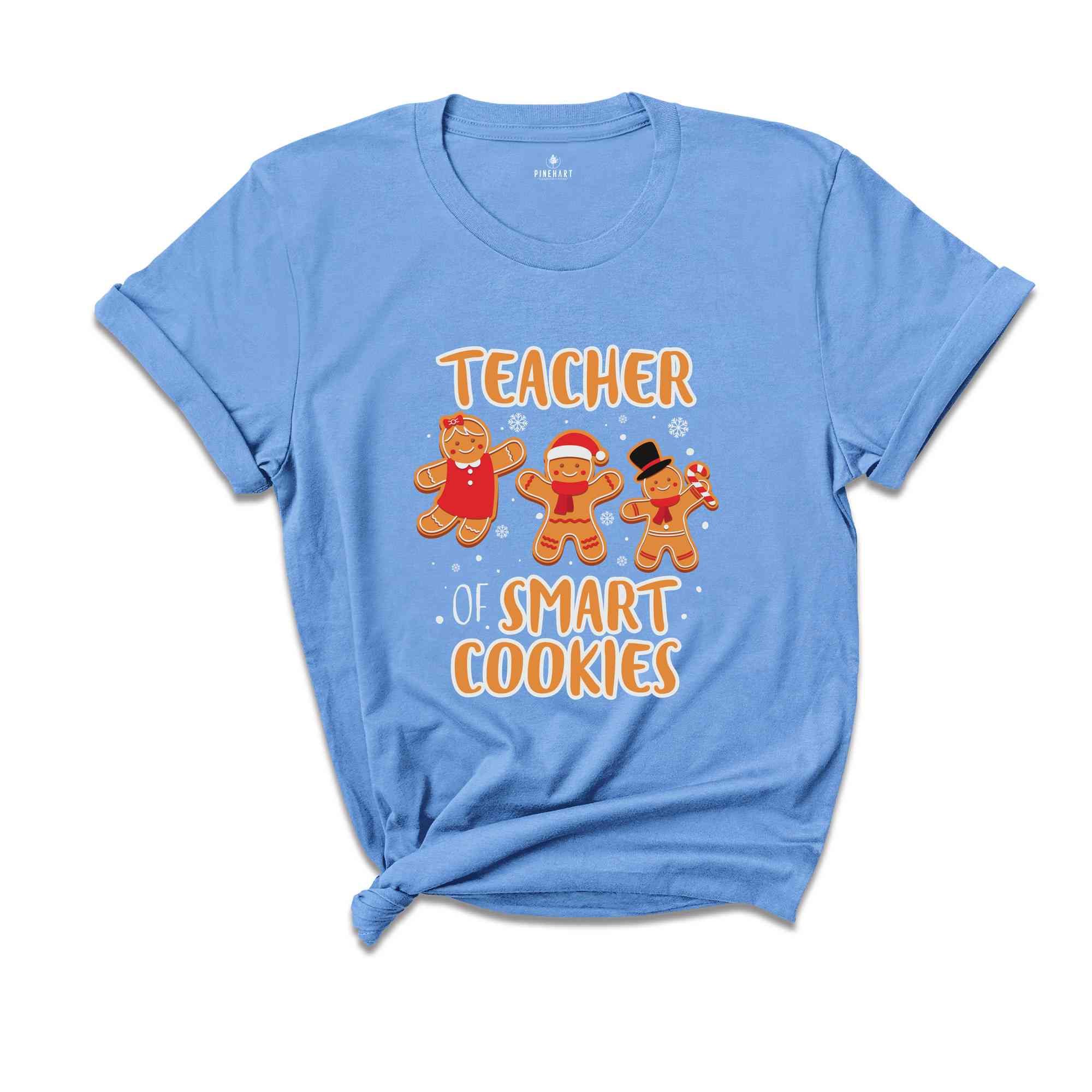 Teacher of Smart Cookies Shirt, Teacher Christmas Shirt, Ginger Cookie Shirt, Gingerbread Shirt, Teacher Life Shirt