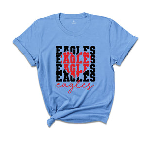 Team Mascot Shirt, Eagles Team Shirt, Eagles Football Shirt, Eagles Fan Shirt, Eagles School Shirt, Eagles School Spirit, Eagle Mascot Shirt