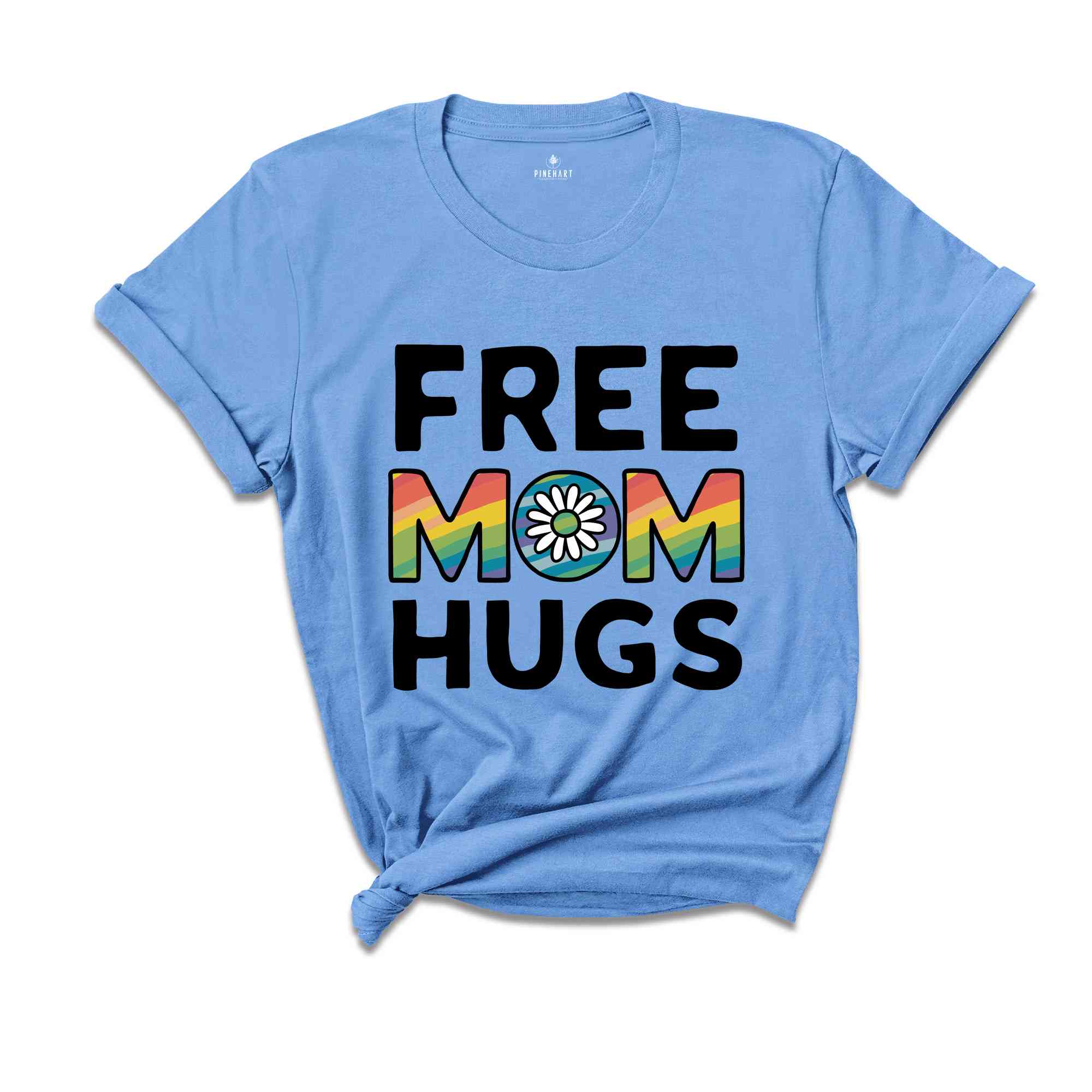 Free Mom Hugs Shirt, Love Is Love Shirt, Pride Flower Shirt, Equality Shirt, Queer Shirt, Funny Gay Pride , LGBT Pride Gift