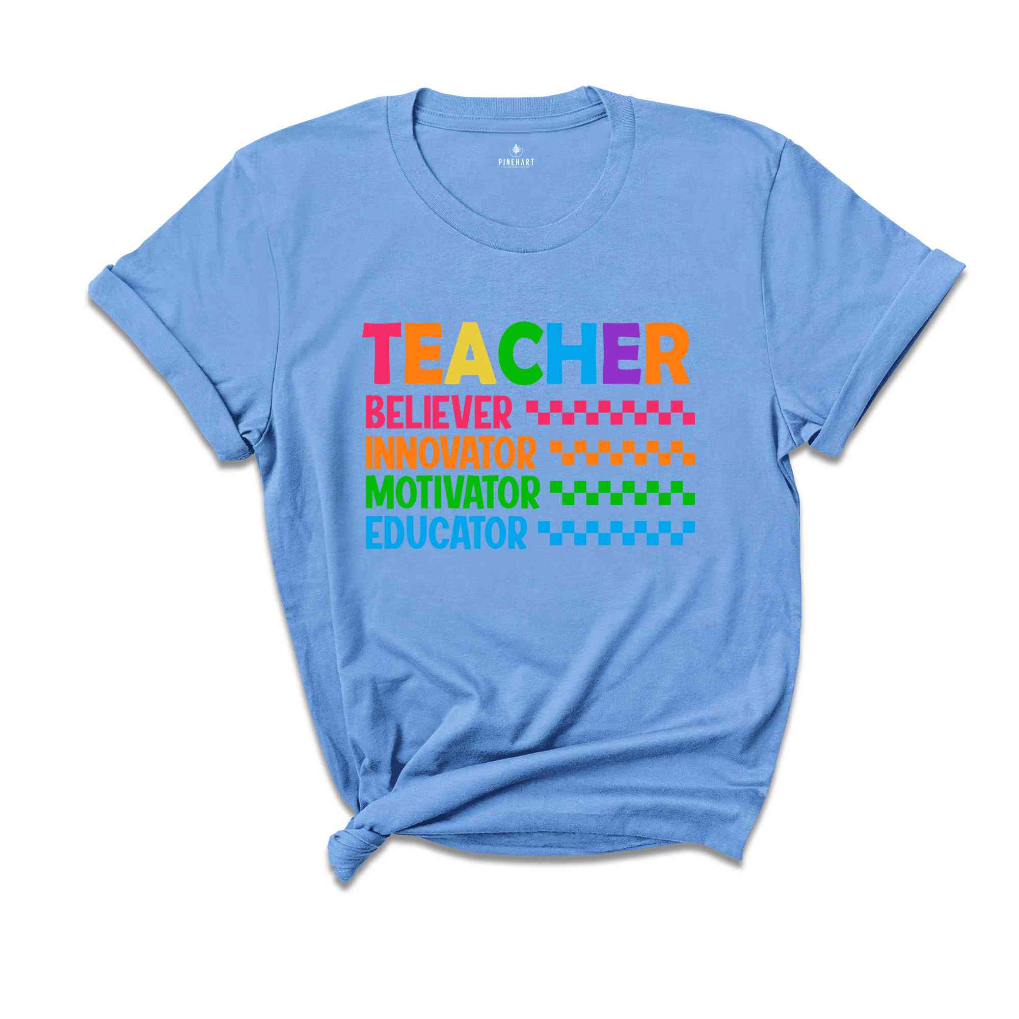 Teacher Believer Innovator Motivator Educator Shirt, Teacher Appreciation, Teacher Life Shirt, Teacher Life Shirt, Teacher Gift