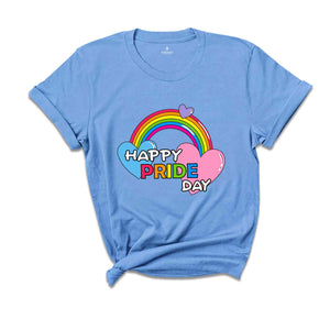 Happy Pride Day Shirt, LGBTQ+ Shirt, Pride Month Shirt, Gay Pride Shirt, Equality Shirt, Lesbian Tees, Equal Rights Support