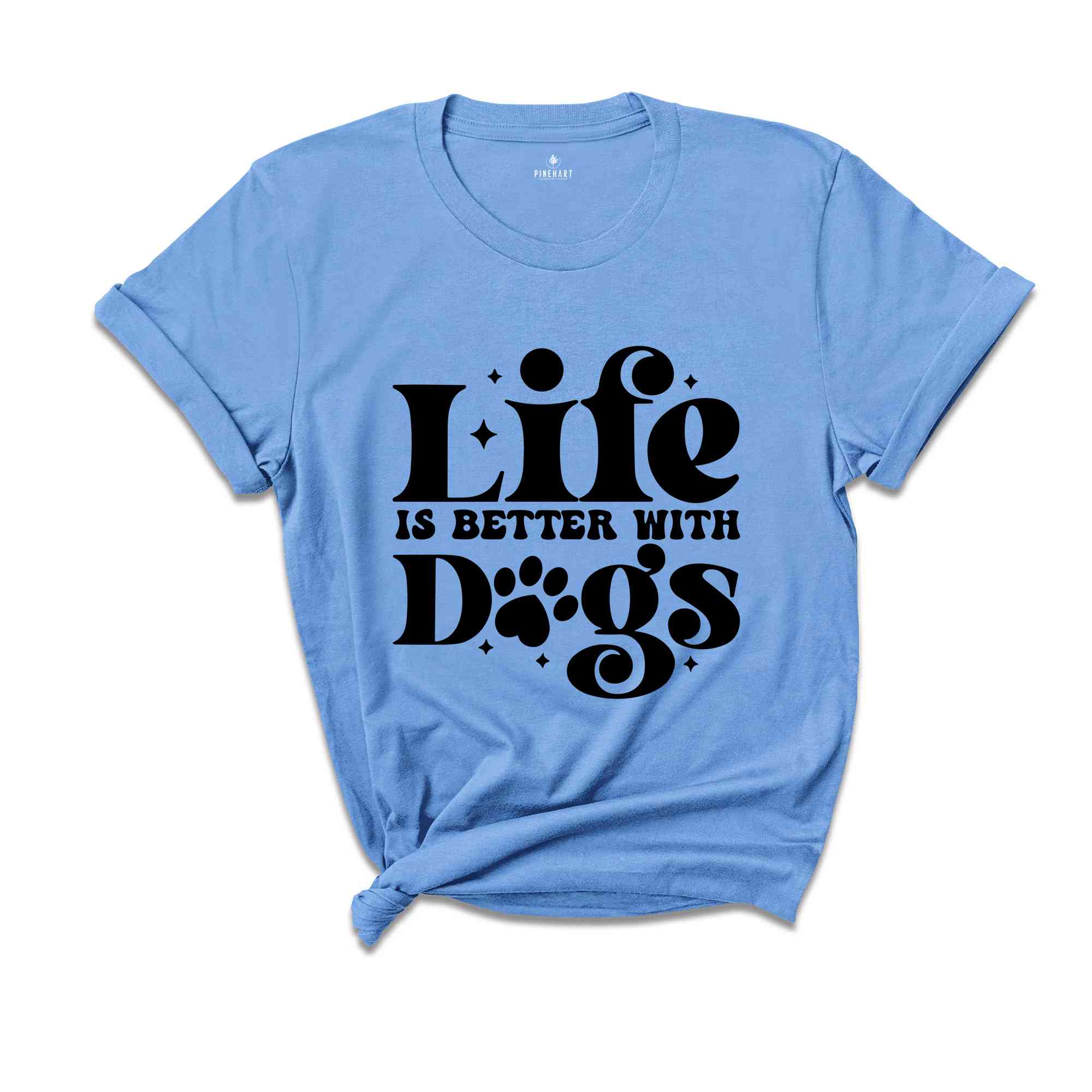 Life Is Better With Dogs Shirt, Mom Shirt, Dog Mom Shirt, Retro Shirt, Boy Mom Shirt, Mom Gift, Dogs Lover Shirt