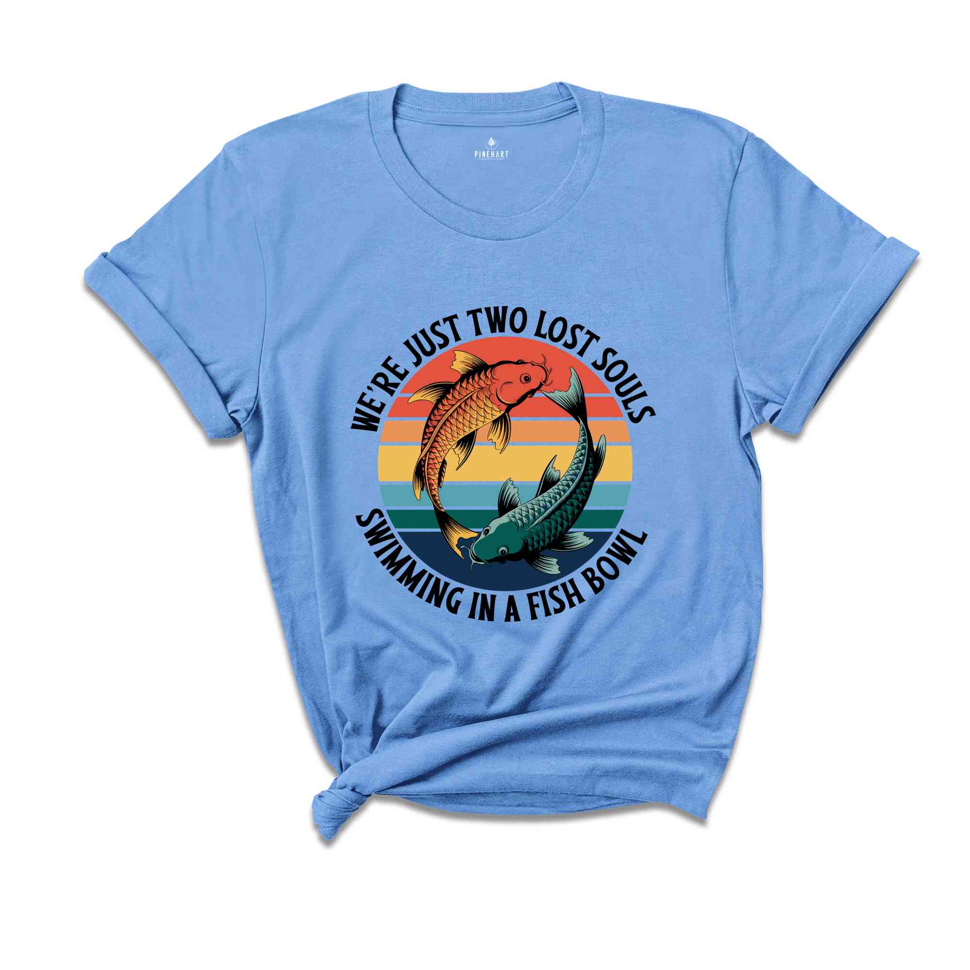 We're Just Two Lost Souls Swimming In A Fish Bowl Shirt, Pink Floyd Shirt, Rock Music Shirt, Classic Rock Shirt, Fish Lover Gift