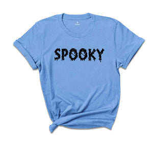 Spooky Shirt, Halloween Shirt, Fall Shirt, Ghost Shirt, Halloween Gift, Spooky Season Shirt, Retro Halloween Shirt, Trendy Halloween Shirt