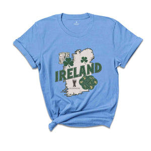 Retro Ireland Shirt, Ireland Travel Shirt, Country Travel Shirt, Shirt For Traveler, Travel Lover Gift, Travel Tee, Trip Shirt