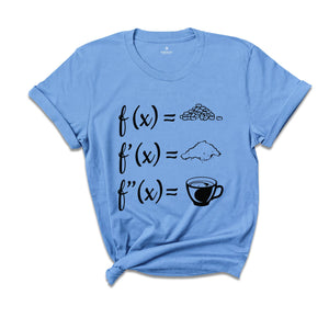 Math Teachers Derivation the Coffee Bean Shirt, Math Teacher Gift, Math Tee, Funny Math Shirt, Coffee Lover Teacher