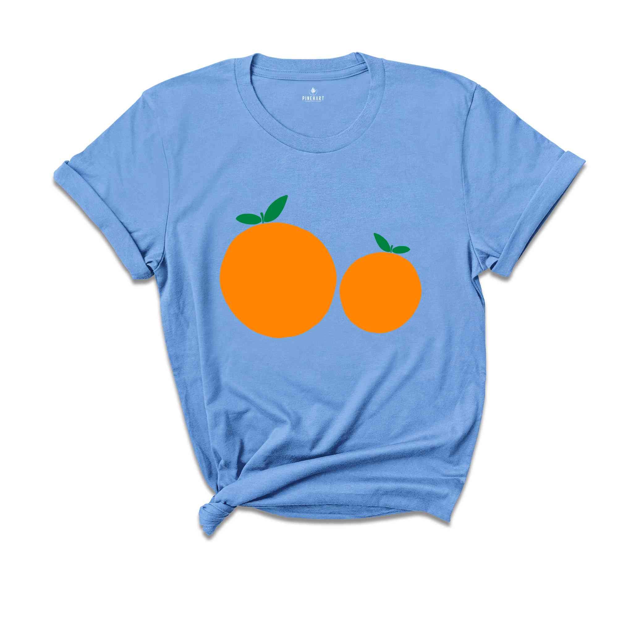 Vintage Orange Shirt, Art Fruit Shirt, Oranges Shirt, Foodie Gift, Vintage Mom Shirt, Funny Fruit Shirt, Summer Vibes Shirt