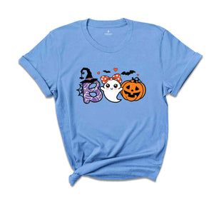 Halloween Boo Shirt, Halloween Ghost Shirt, Halloween Pumpkin Shirt, Kids Halloween Shirt, Spider Halloween Shirt, Boo Halloween Shirt